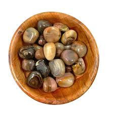Bamboo Leaf Jasper Tumbled | Tumbled Gemstone | Wiccan Center