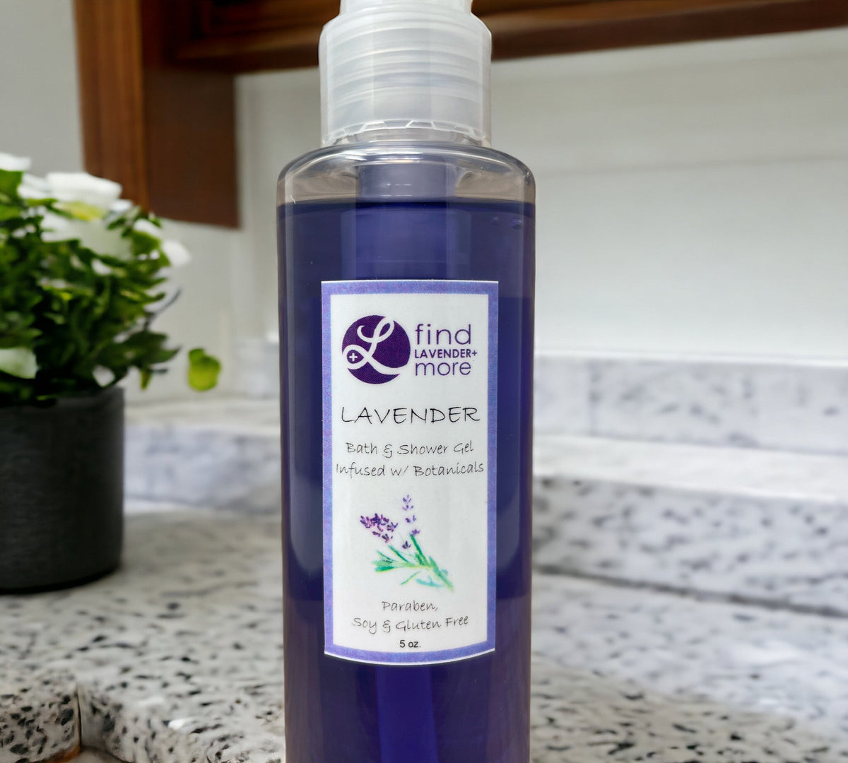 Lavender Bath Shower Gel Natural Aromatherapy Body Wash | Health and Beauty | Wiccan Center