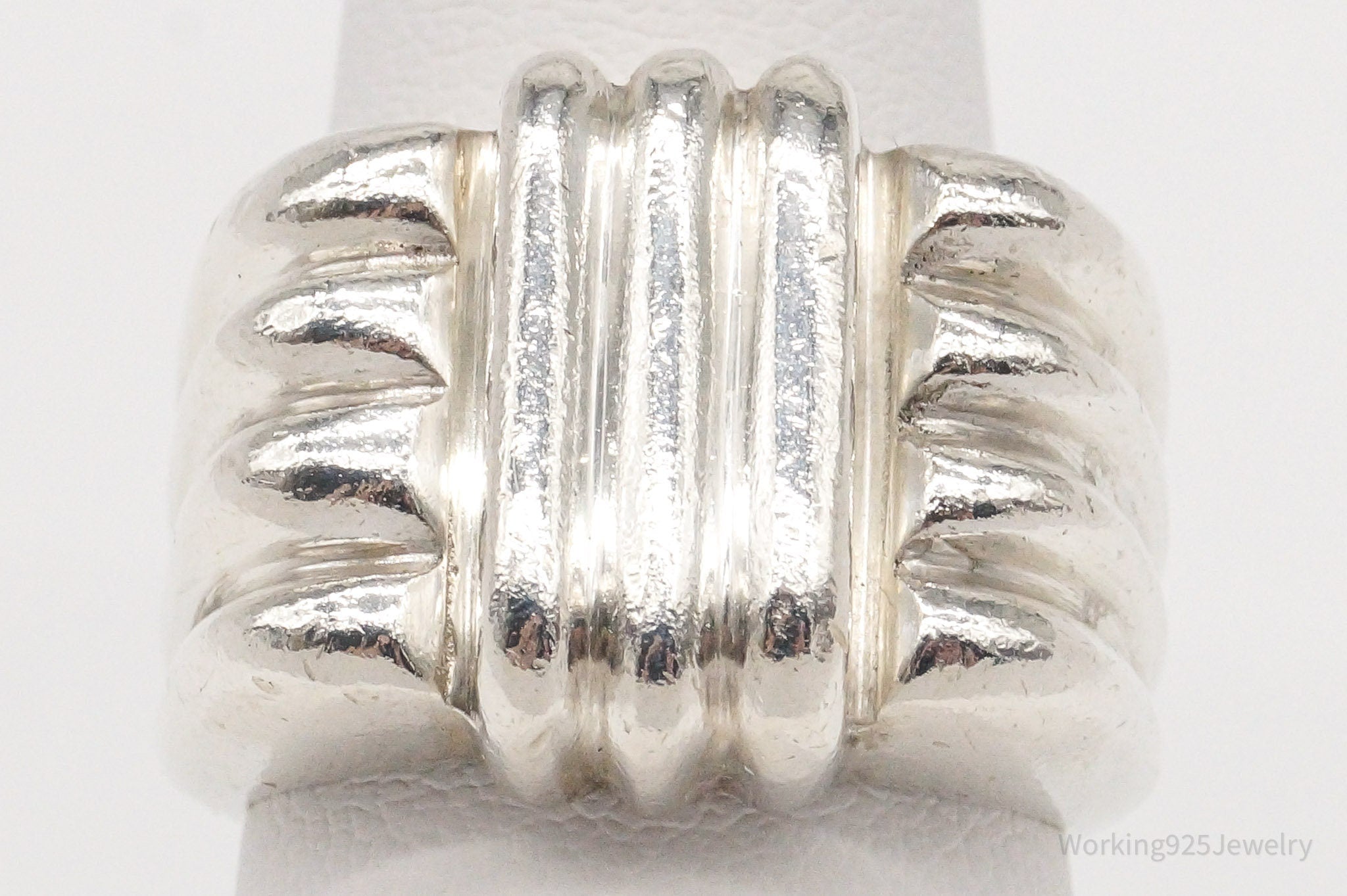 Vintage Rare Bayanihan Modernist Sterling Silver Ring - Size 6.25 | Jewelry > Rings | Wiccan Center
