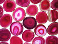 Pink Agate Slice Size #3 (3.5 To 4 Inches) (1 Piece)