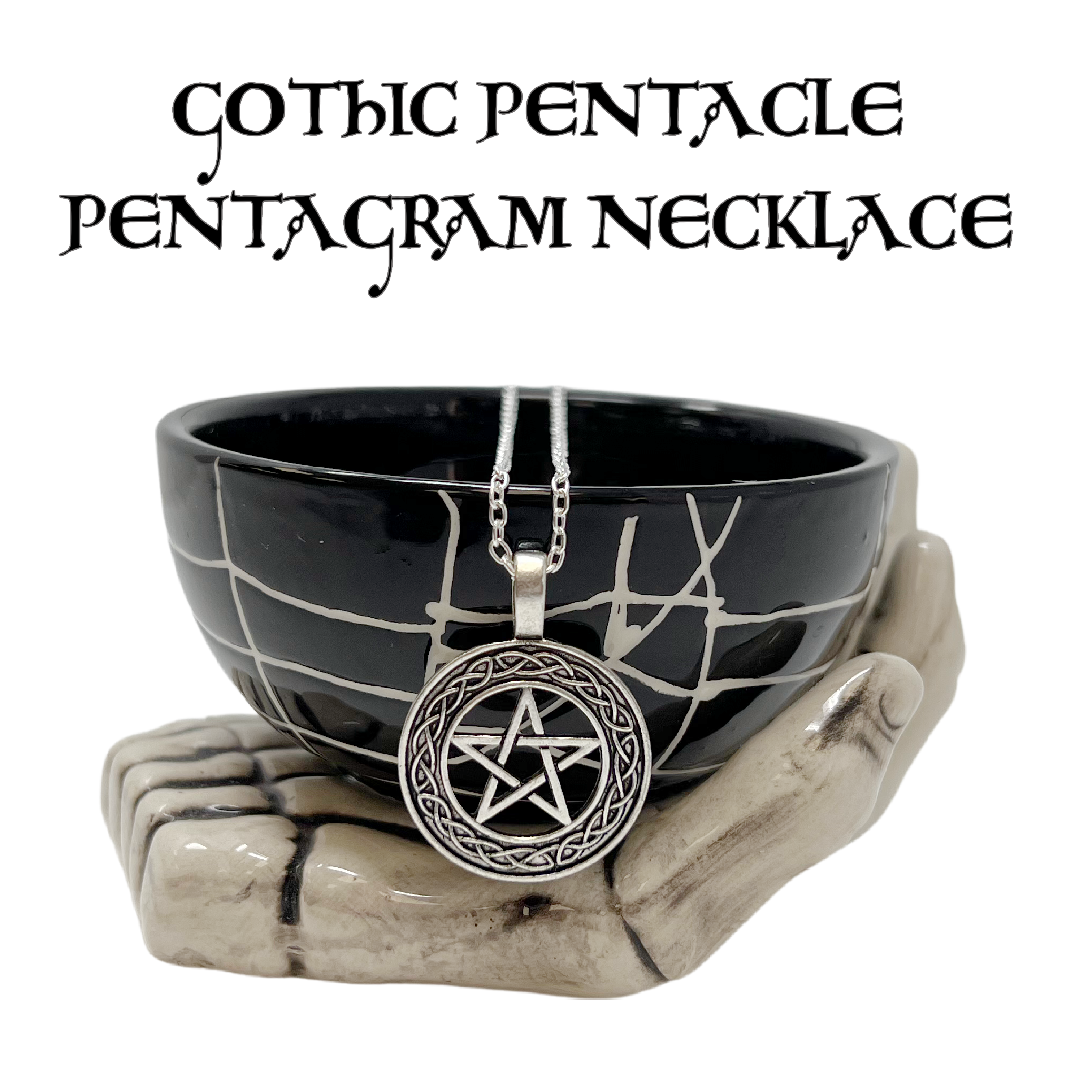 Celtic protection star necklace | necklace | Wiccan Center