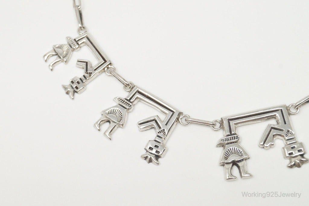 Vintage Native America Unsigned Sterling Silver Necklace | Jewelry > Necklaces > Pendants | Wiccan Center