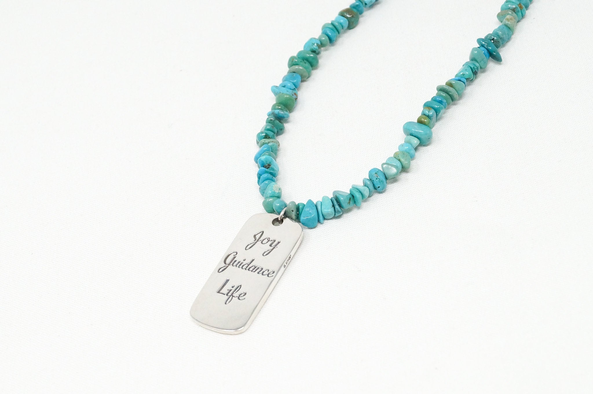 Vintage Designer Carolyn Pollack Relios Turquoise Bead Sterling Silver Necklace | Jewelry > Necklaces | Wiccan Center