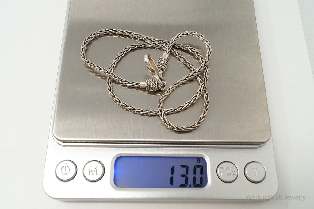 Designer BA Suarti High Fashion Sterling Silver Chain Link Necklace | Jewelry > Necklaces > Pendants | Wiccan Center