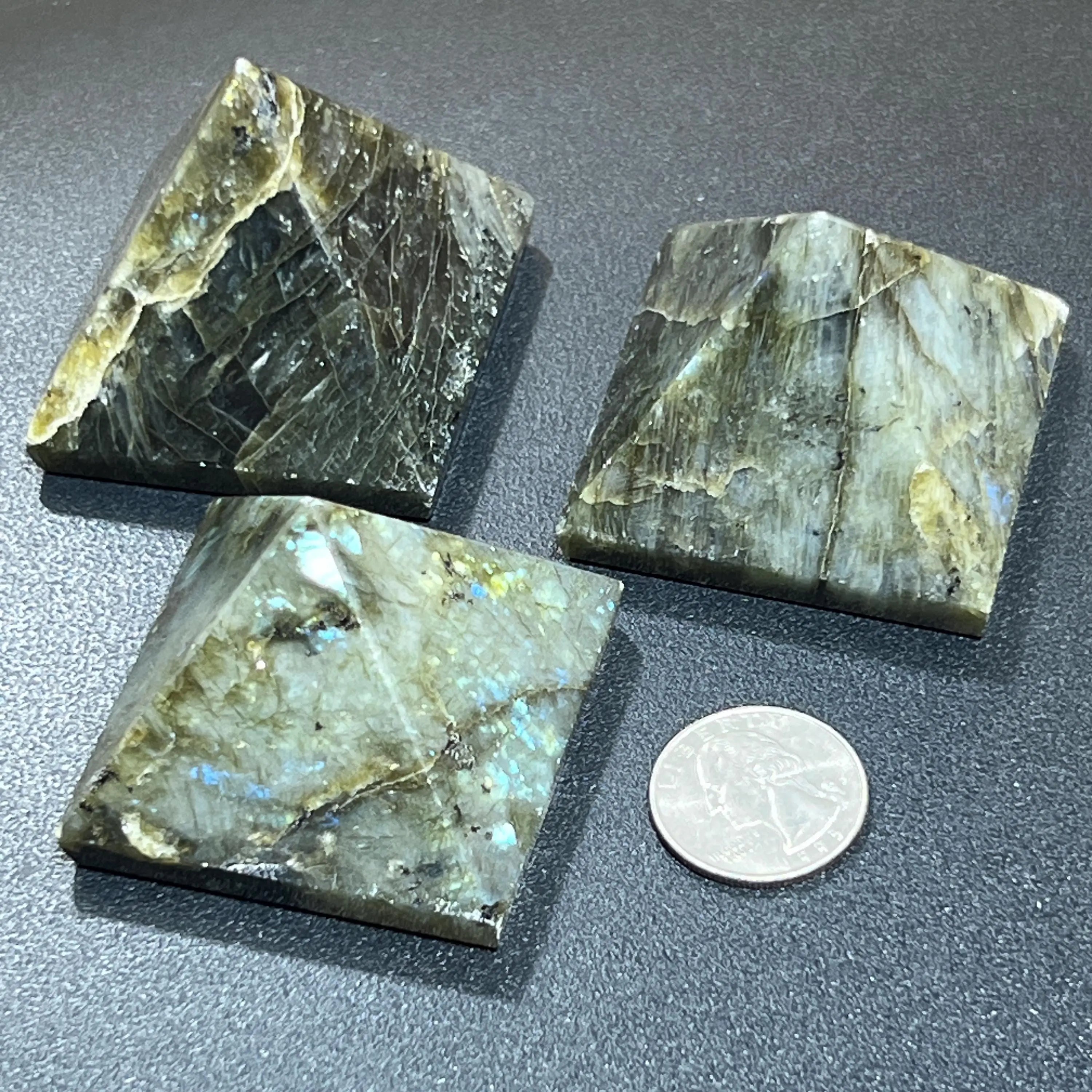 Labradorite Pyramid Crystal Carving Wholesale | Home & Living > Home Decor > Home Accents > Rocks & Geodes | Wiccan Center