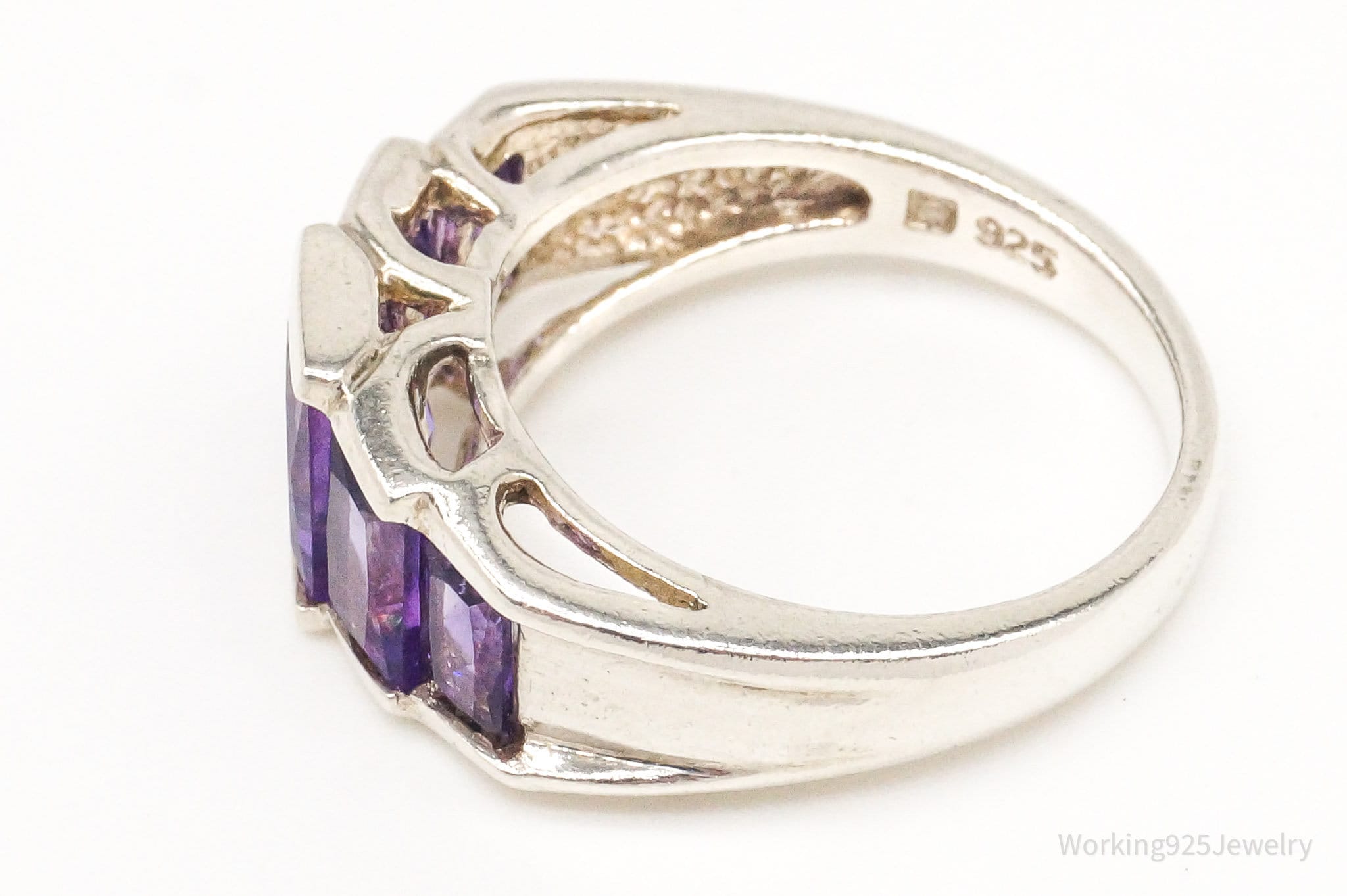 Vintage Amethyst Sterling Silver Ring - Size 6 | Jewelry > Rings | Wiccan Center