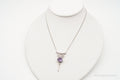 Vintage Designer Sajen Amethyst Sterling Silver Necklace | Jewelry > Necklaces > Pendants | Wiccan Center