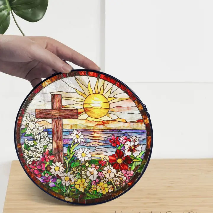 Springtime Cross Suncatcher | Gifts | Wiccan Center