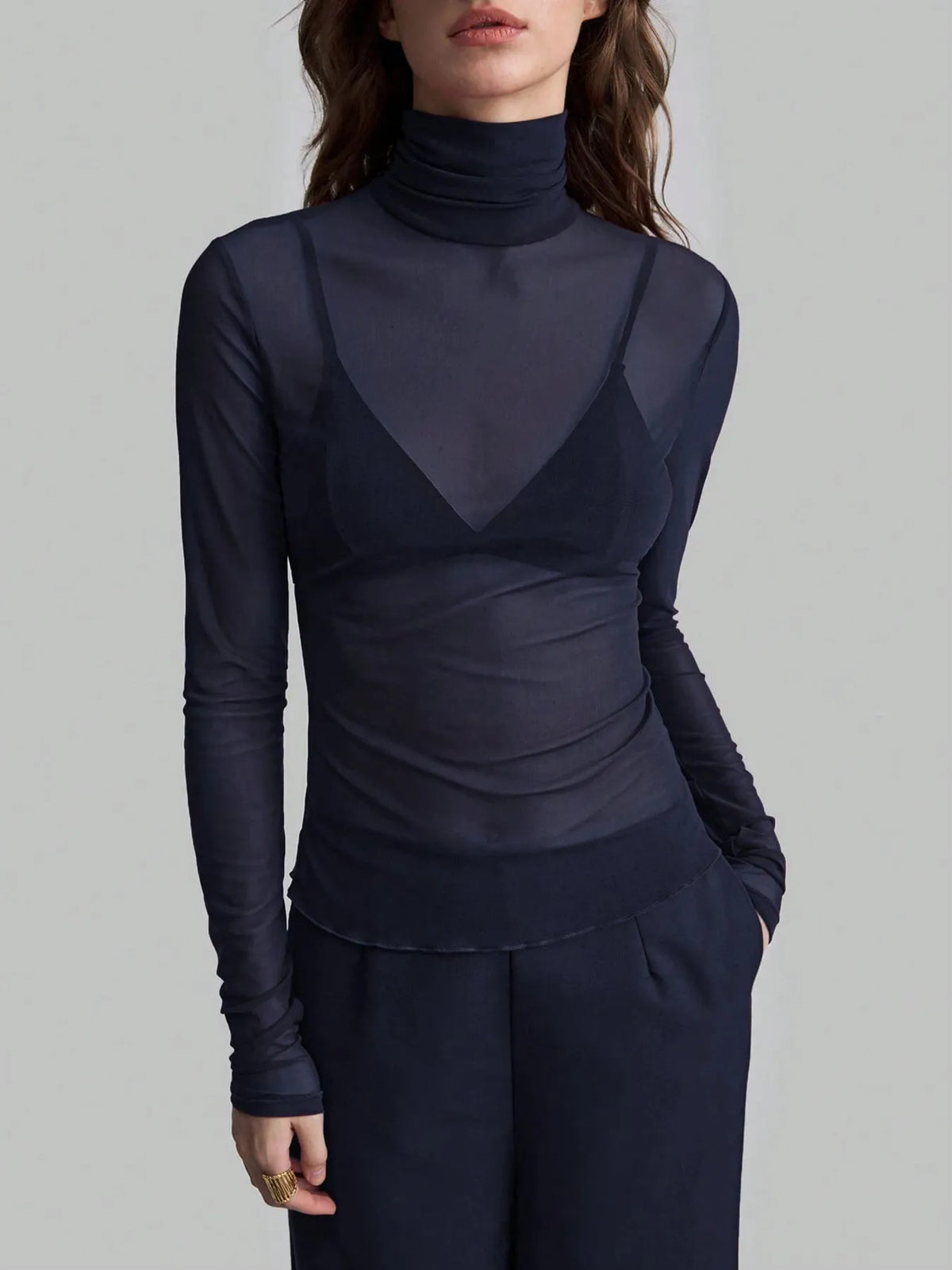 Turtleneck Long Sleeve Top | | Wiccan Center