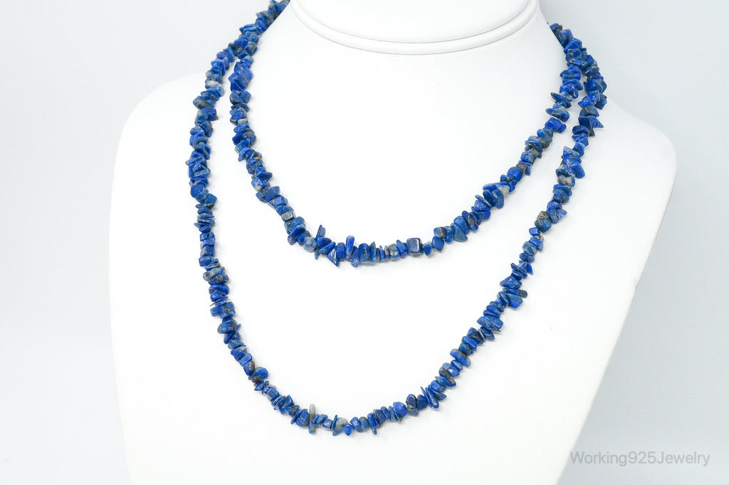 Vintage Southwestern Lapis Lazuli Beads Necklace | Jewelry > Necklaces > Pendants | Wiccan Center