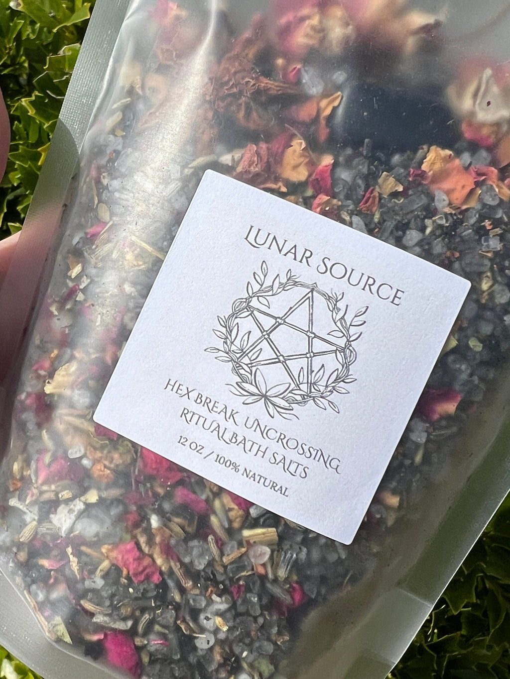 Hex Remover Curse Break Uncrossing Ritual Bath Salts Soak Spiritual Fiery Wall of Protection Cord Cutting Witchcraft Banishing Jinx Reversal | | Wiccan Center