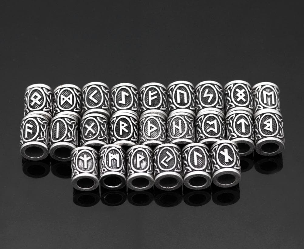 Vikings Rune Beard & Hair Beads Set | Beads | Wiccan Center
