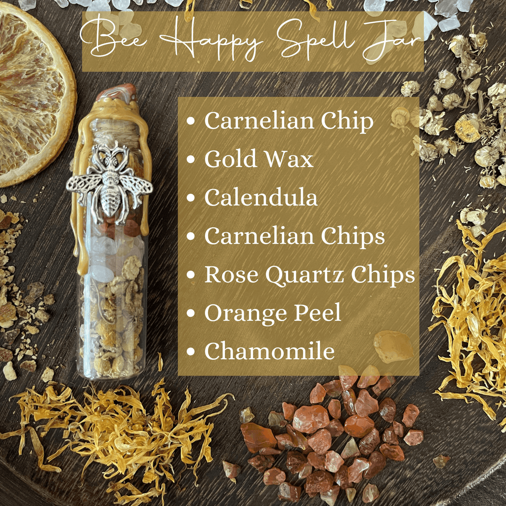 Bee Happy Spell Jar