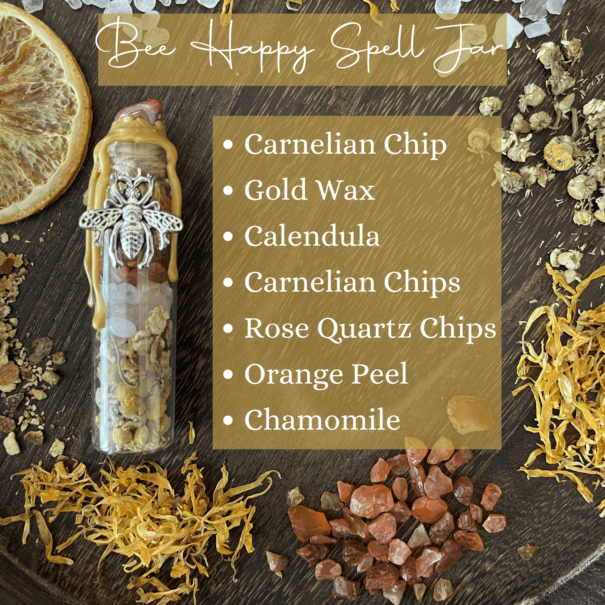 Bee Happy Spell Jar