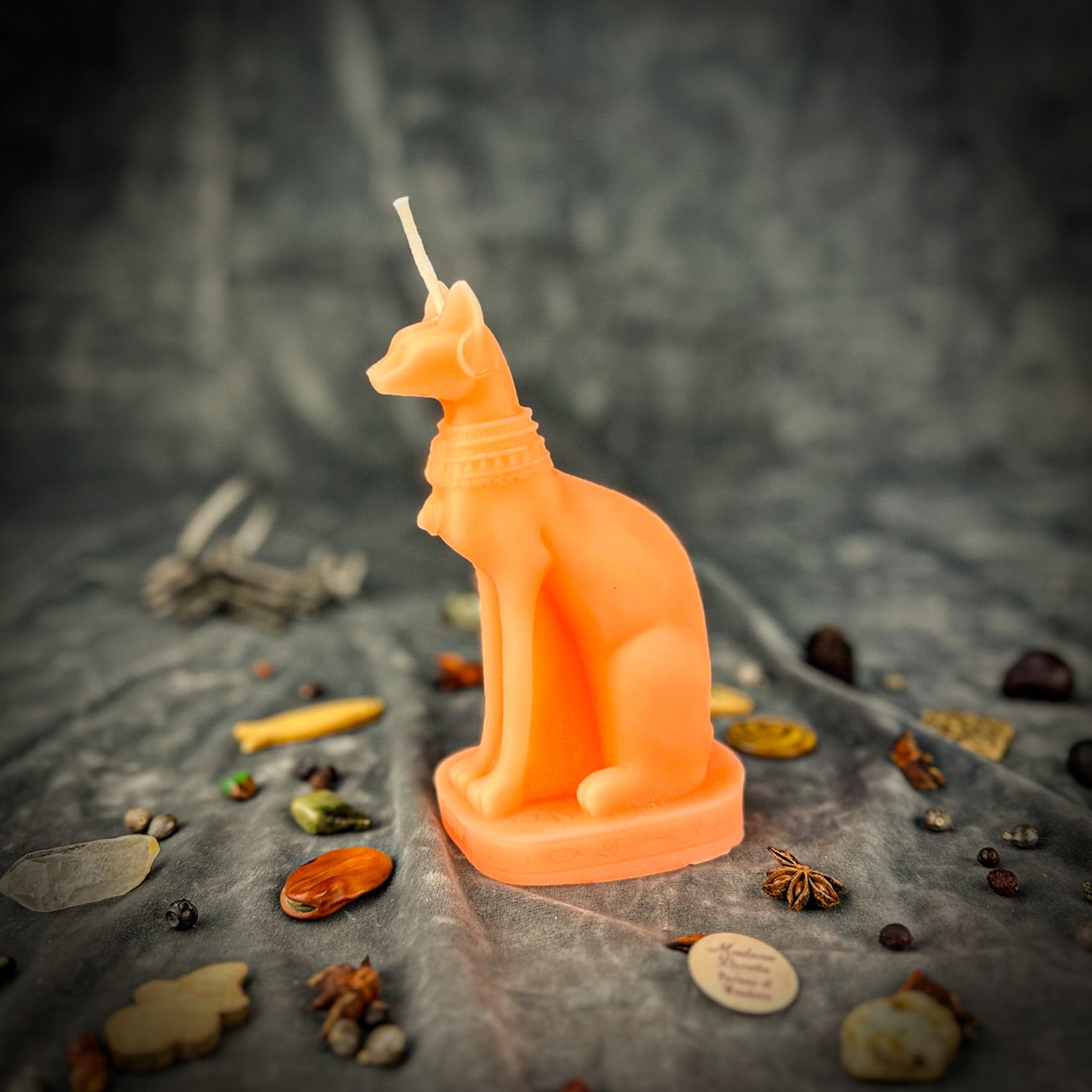 Bast Candle Spell Kit - Egyptian Goddess Protection & Fertility Magic | Candle Spell Kit | Wiccan Center
