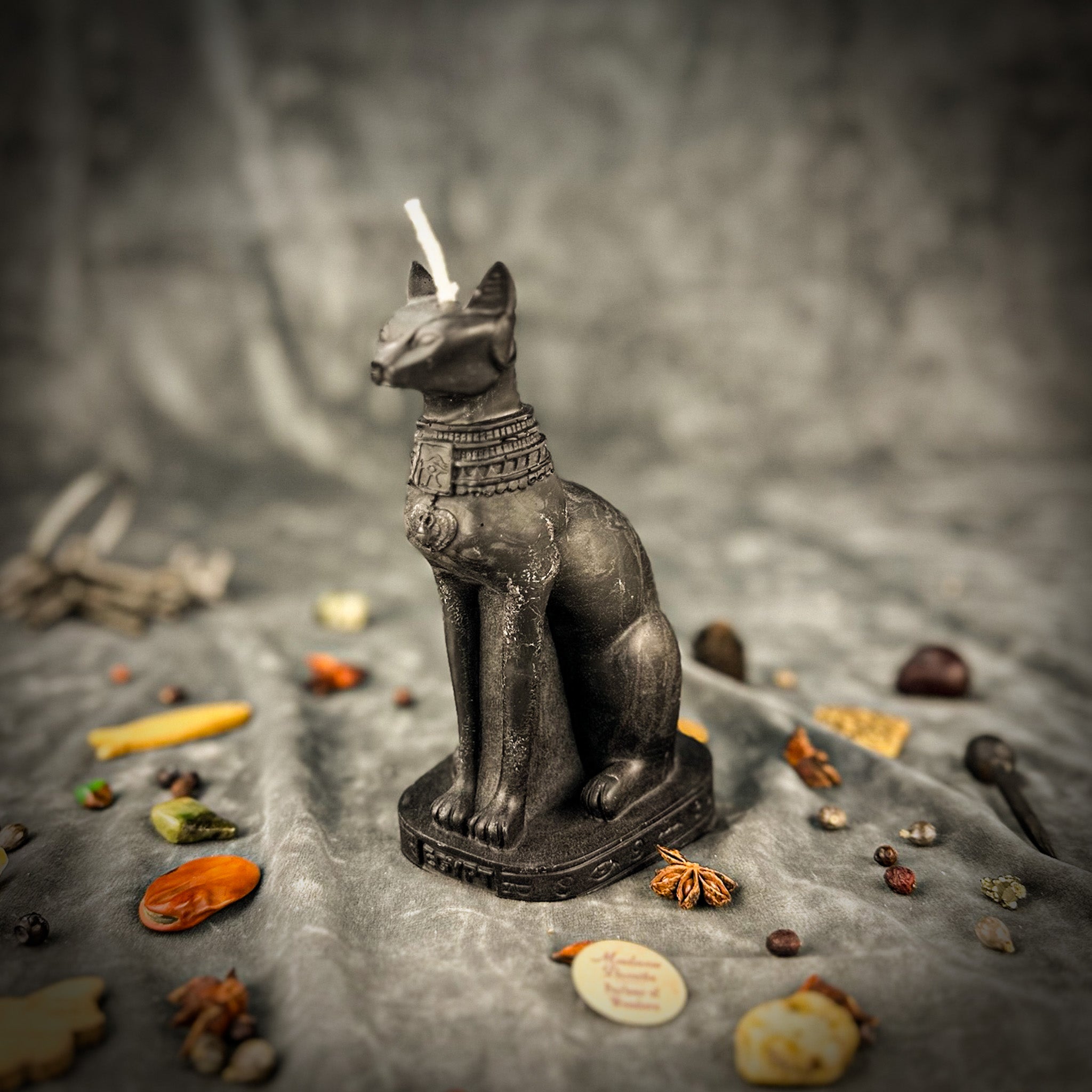 Bast Candle Spell Kit - Egyptian Goddess Protection & Fertility Magic | Candle Spell Kit | Wiccan Center