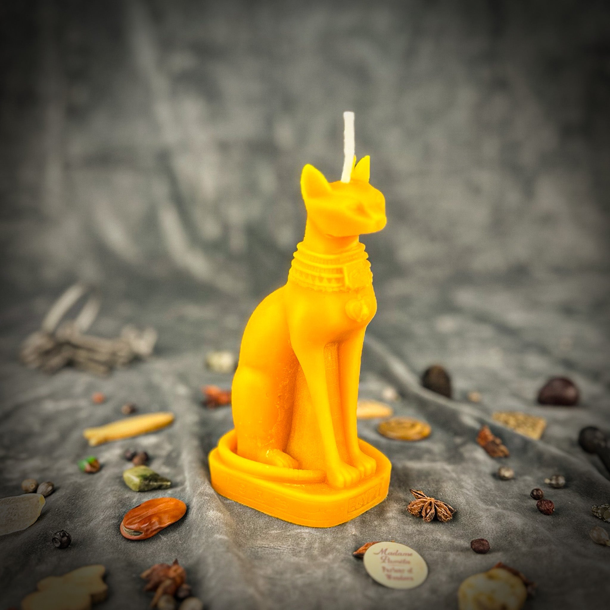 Bast Candle Spell Kit - Egyptian Goddess Protection & Fertility Magic | Candle Spell Kit | Wiccan Center