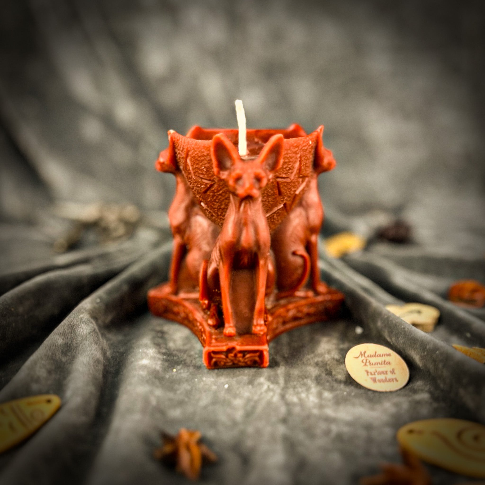 Bastet Triple Protection Candle Spell Kit - Goddess Protection & Family Magic | Candle Spell Kit | Wiccan Center