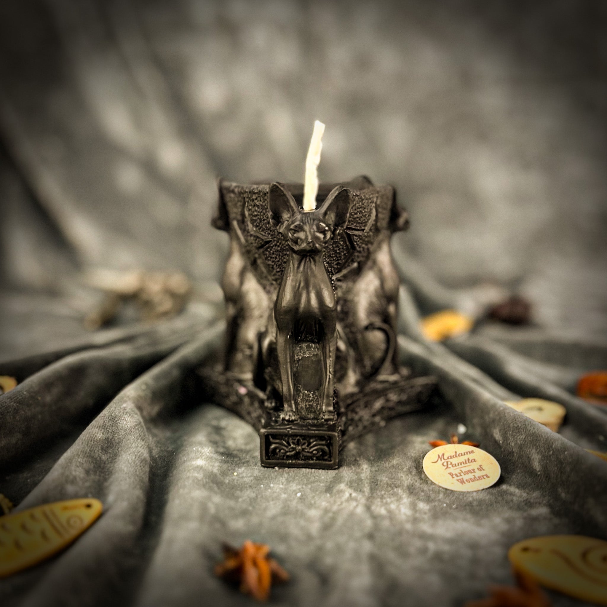 Bastet Triple Protection Candle Spell Kit - Goddess Protection & Family Magic | Candle Spell Kit | Wiccan Center