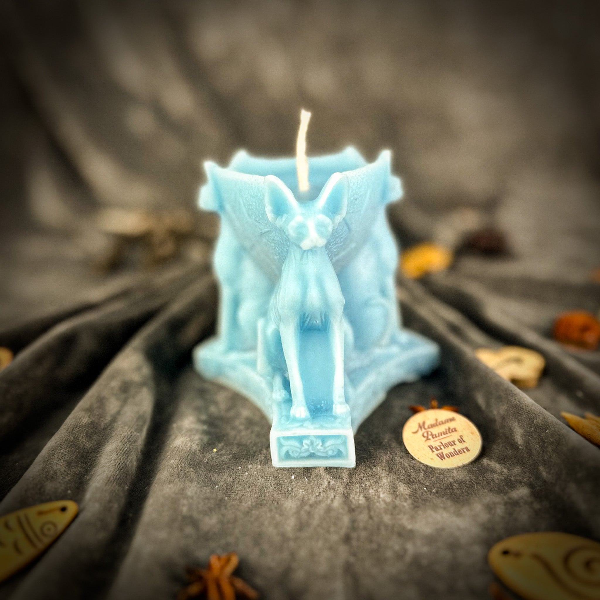 Bastet Triple Protection Candle Spell Kit - Goddess Protection & Family Magic | Candle Spell Kit | Wiccan Center
