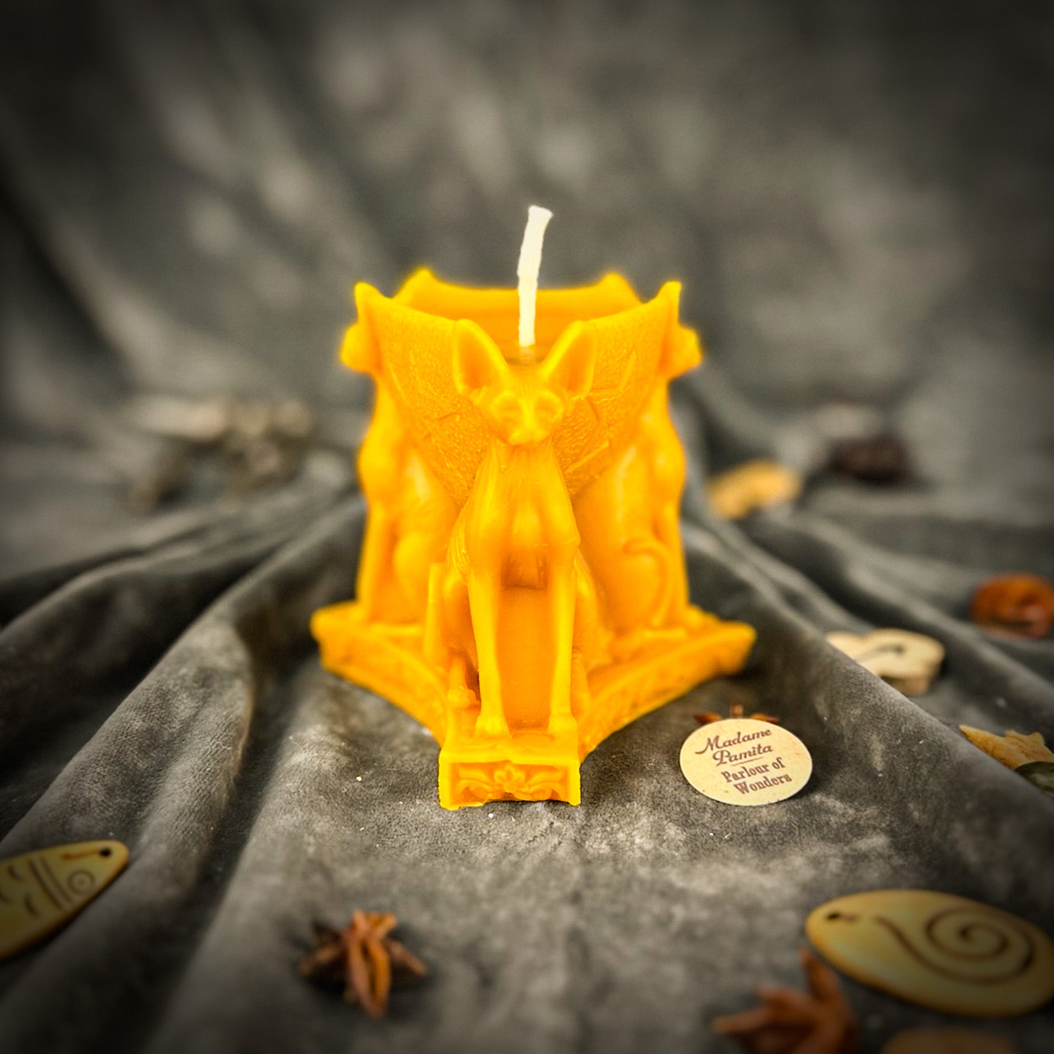 Bastet Triple Protection Candle Spell Kit - Goddess Protection & Family Magic | Candle Spell Kit | Wiccan Center