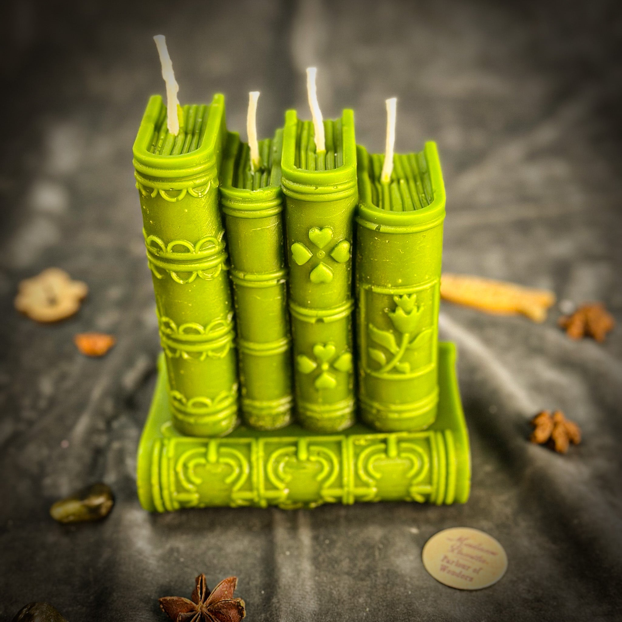 Books of Magic Candle Spell Kit - Learning, Writing & Creativity | Candle Spell Kit | Wiccan Center