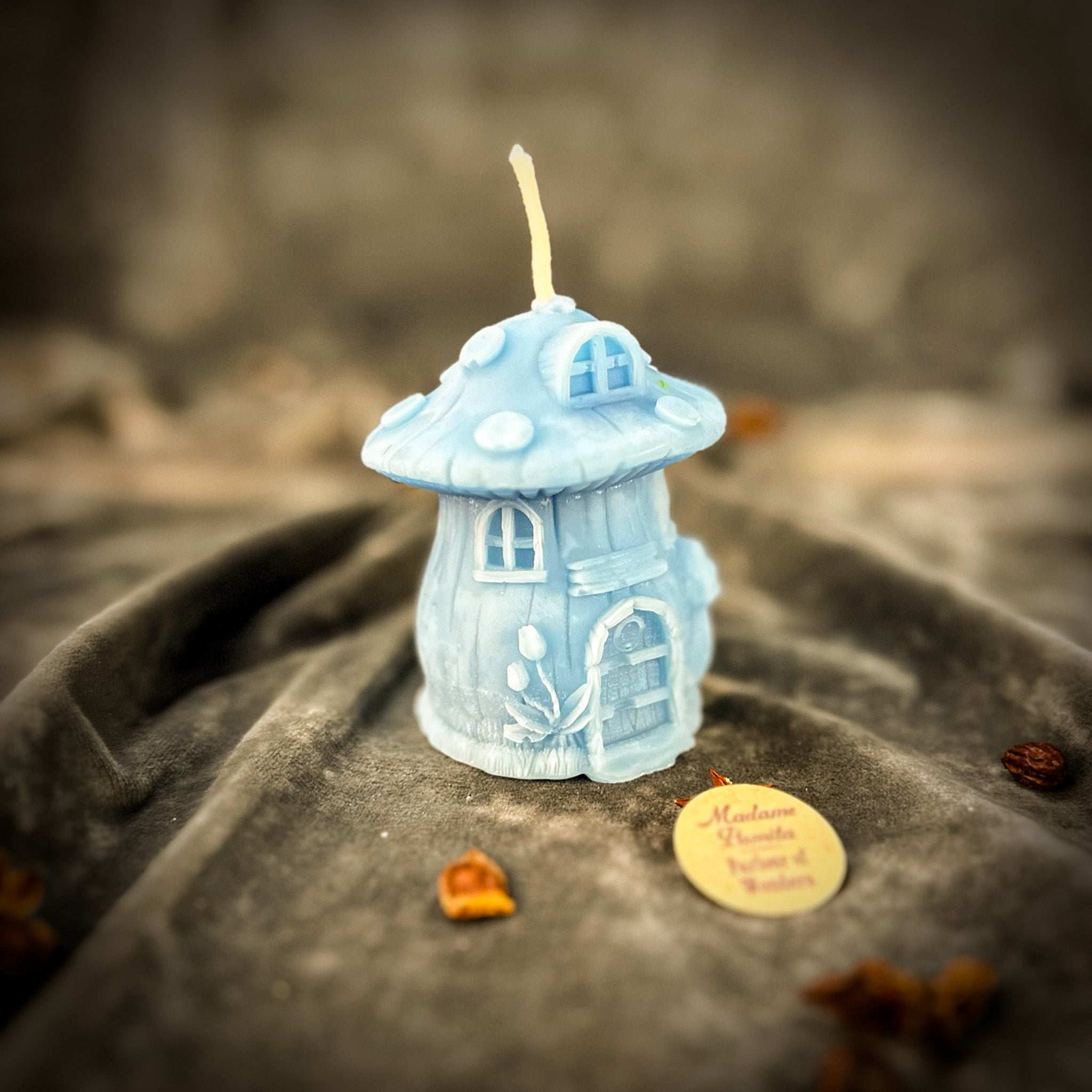 Cleansing Mushroom Fairy Hut Candle Spell Kit - Purification & Renewal Magic | Candle Spell Kit | Wiccan Center