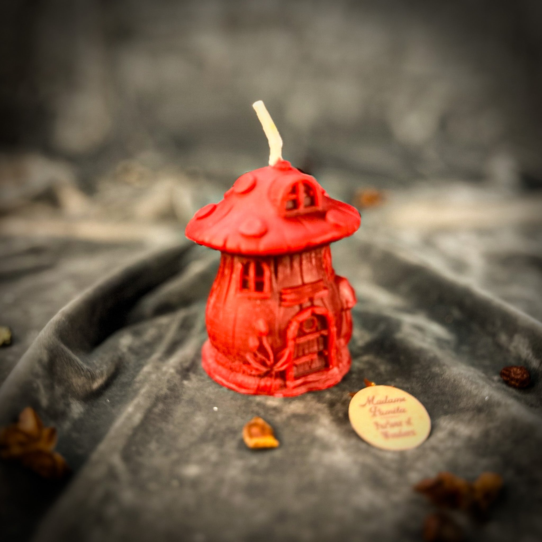 Cleansing Mushroom Fairy Hut Candle Spell Kit - Purification & Renewal Magic | Candle Spell Kit | Wiccan Center