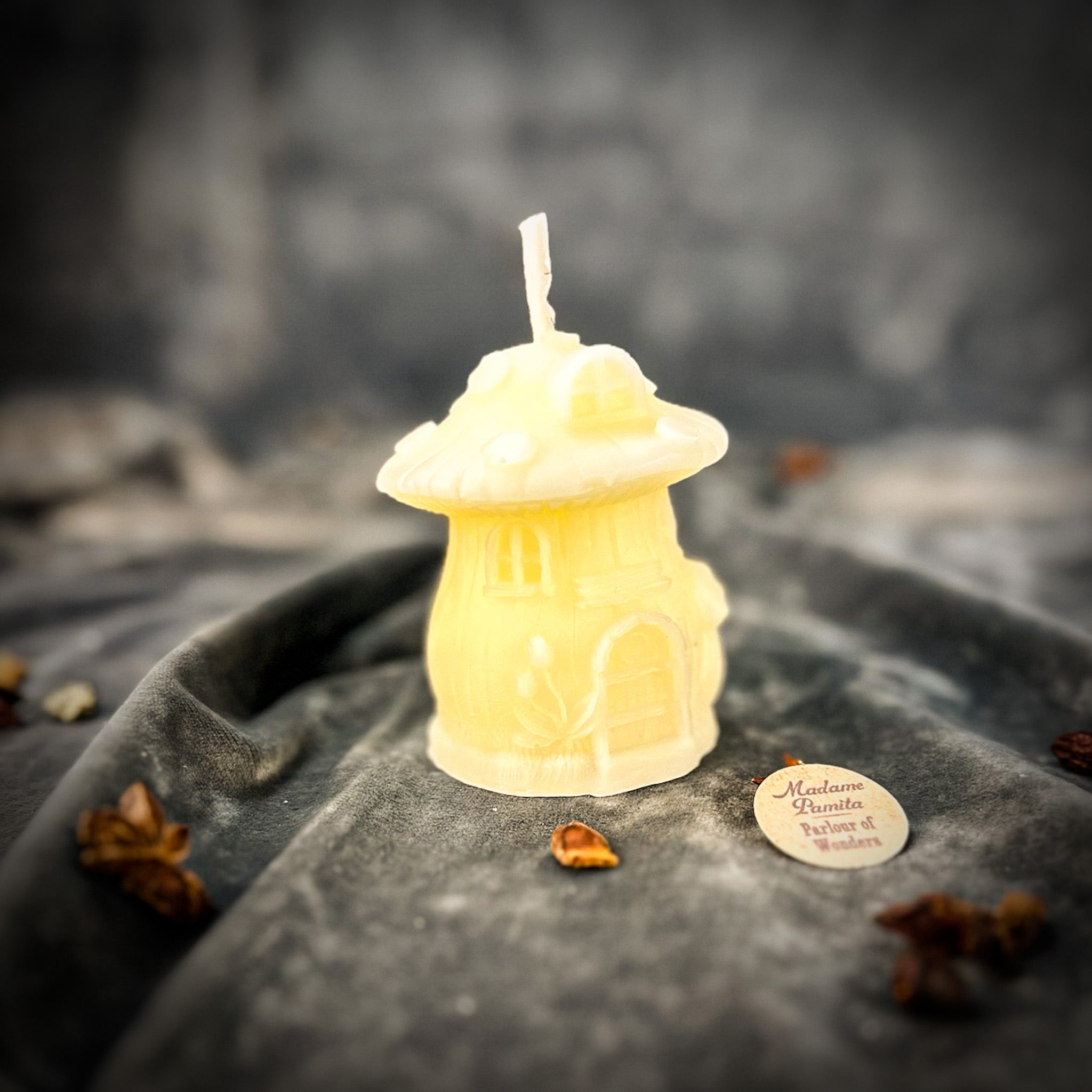 Cleansing Mushroom Fairy Hut Candle Spell Kit - Purification & Renewal Magic | Candle Spell Kit | Wiccan Center