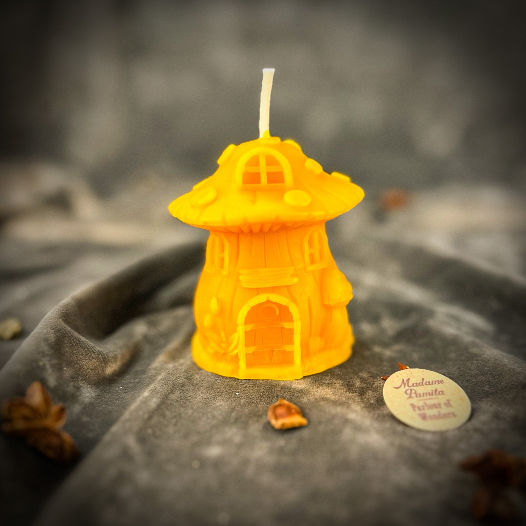 Cleansing Mushroom Fairy Hut Candle Spell Kit - Purification & Renewal Magic | Candle Spell Kit | Wiccan Center