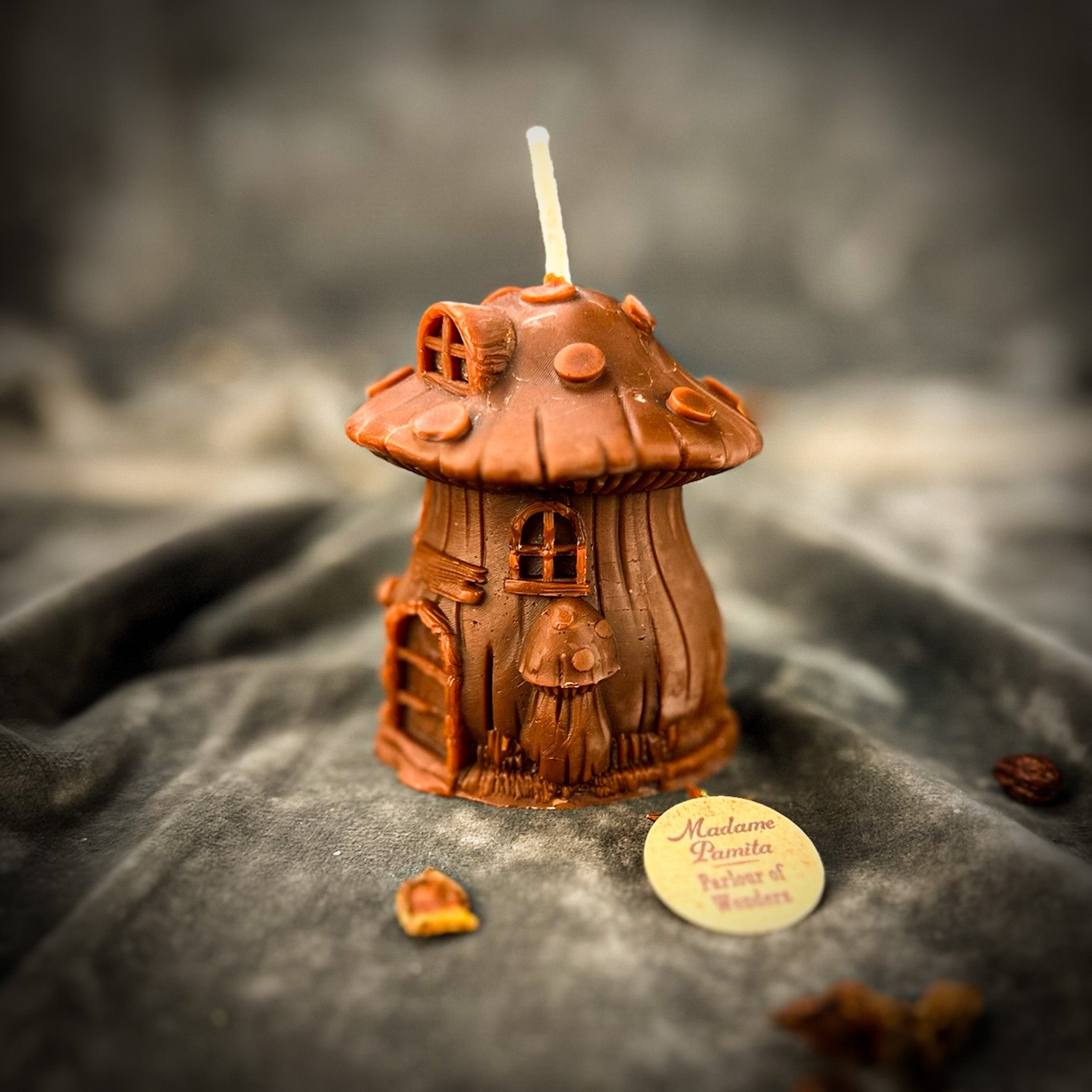 Cleansing Mushroom Fairy Hut Candle Spell Kit - Purification & Renewal Magic | Candle Spell Kit | Wiccan Center