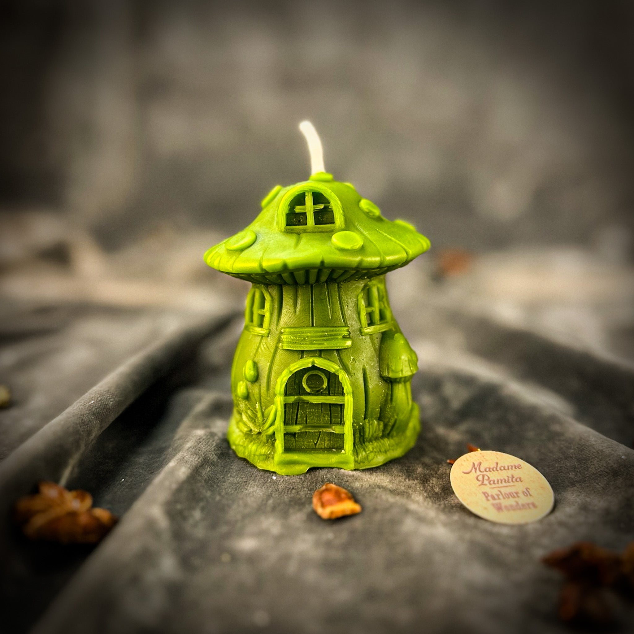 Cleansing Mushroom Fairy Hut Candle Spell Kit - Purification & Renewal Magic | Candle Spell Kit | Wiccan Center