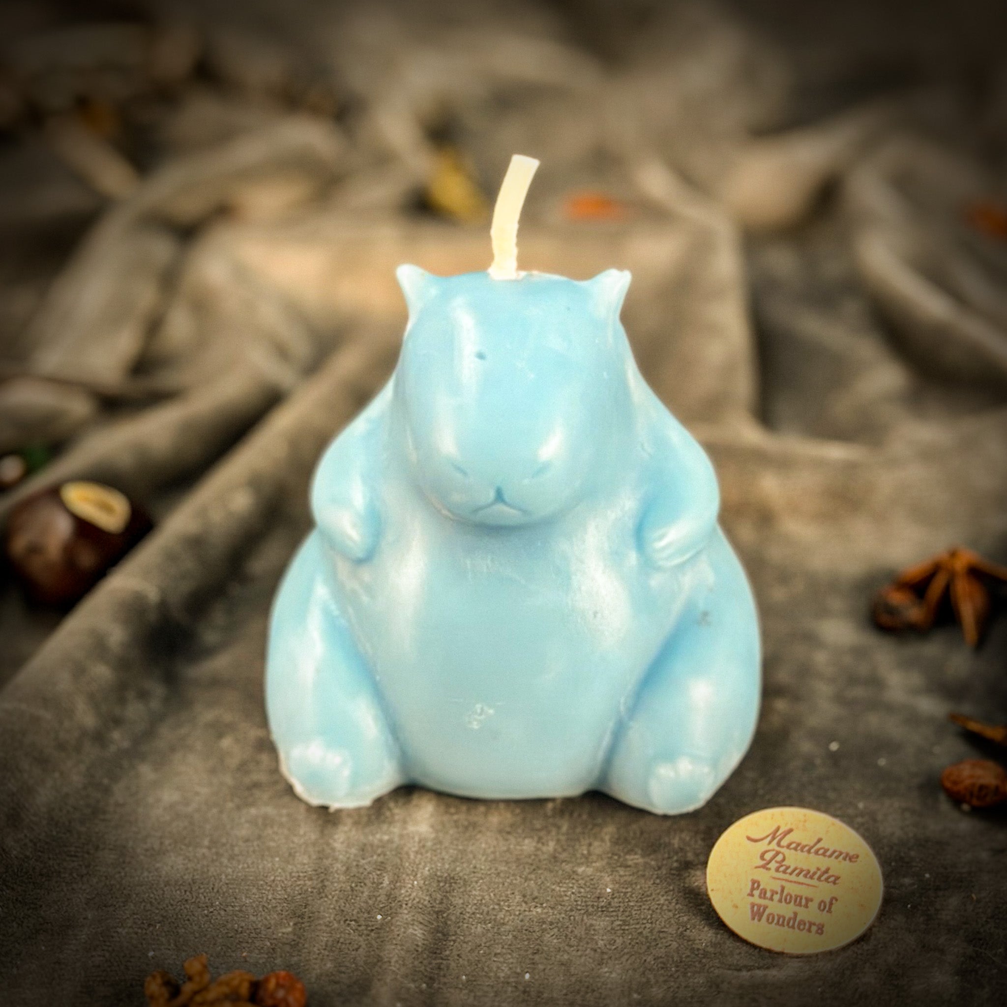 Cuddly Capybara Cooperation Candle Spell Kit - Harmony & Teamwork | Candle Spell Kit | Wiccan Center