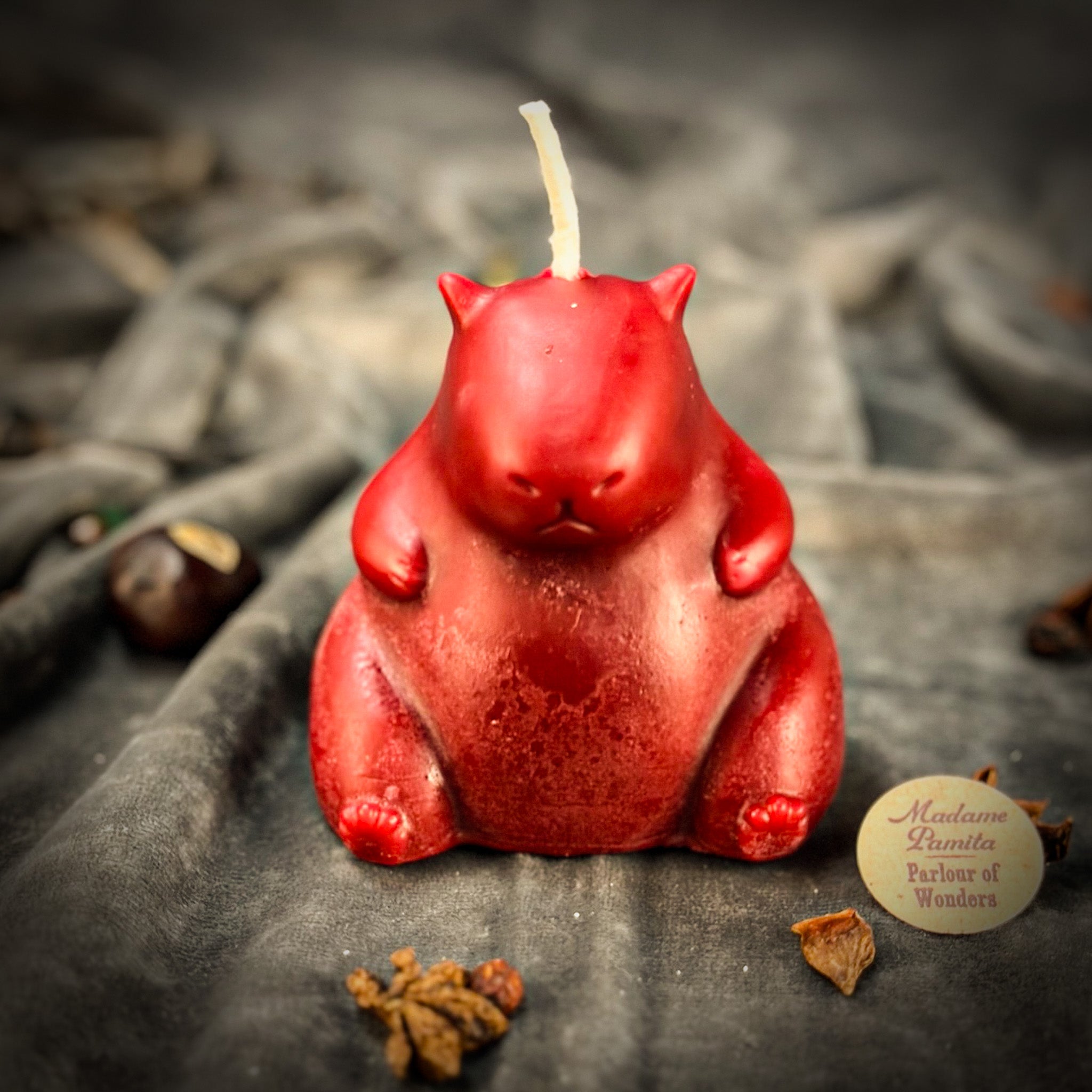 Cuddly Capybara Cooperation Candle Spell Kit - Harmony & Teamwork | Candle Spell Kit | Wiccan Center