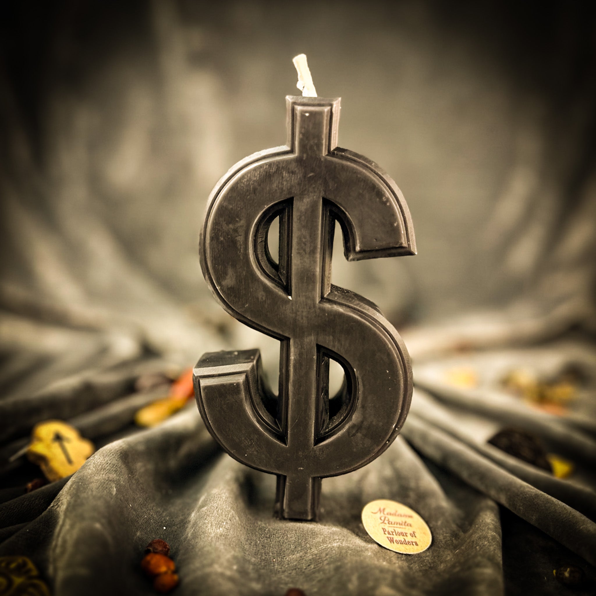 Dollar Sign Candle Spell Kit - Wealth & Luxury Magic | Candle Spell Kit | Wiccan Center