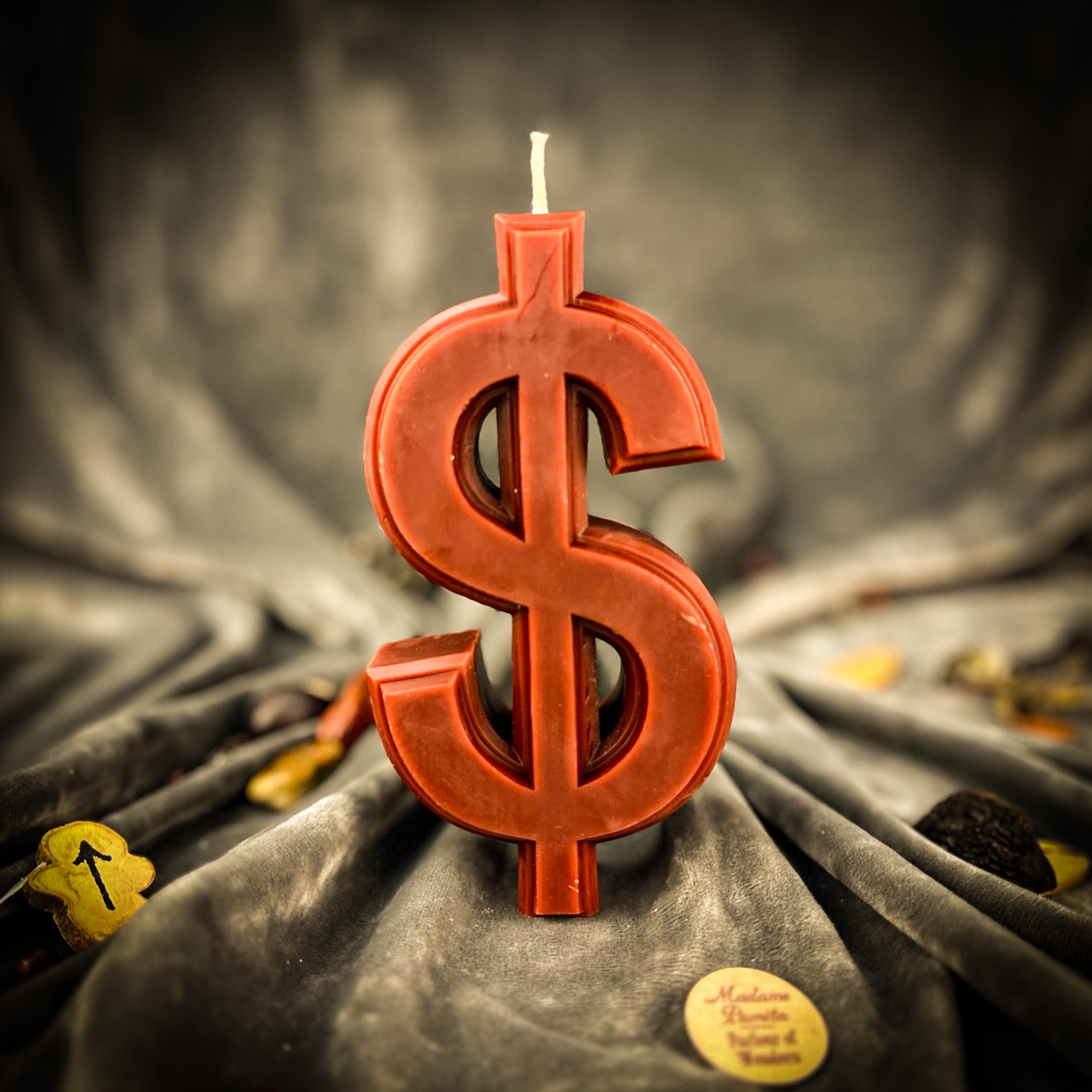 Dollar Sign Candle Spell Kit - Wealth & Luxury Magic | Candle Spell Kit | Wiccan Center