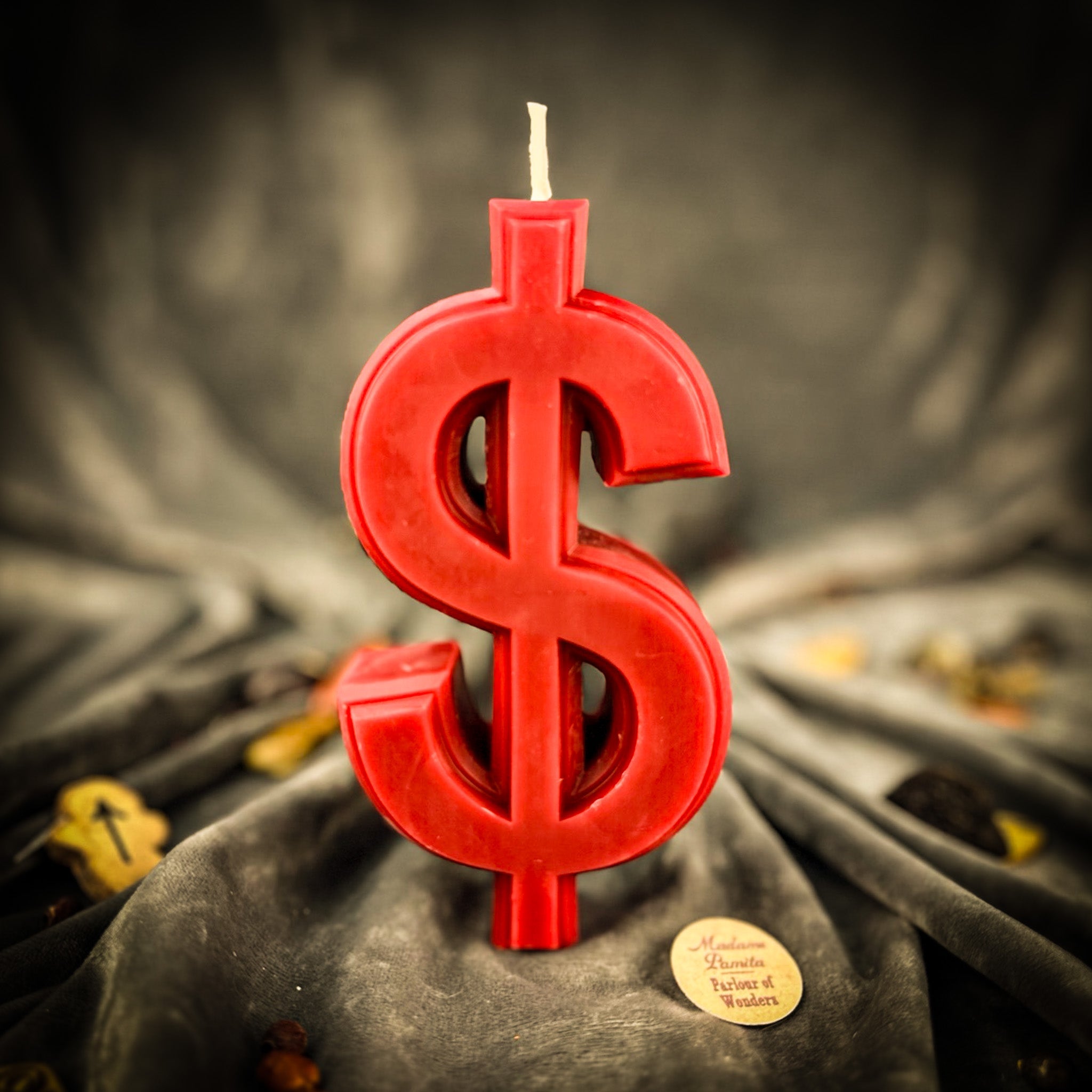 Dollar Sign Candle Spell Kit - Wealth & Luxury Magic | Candle Spell Kit | Wiccan Center
