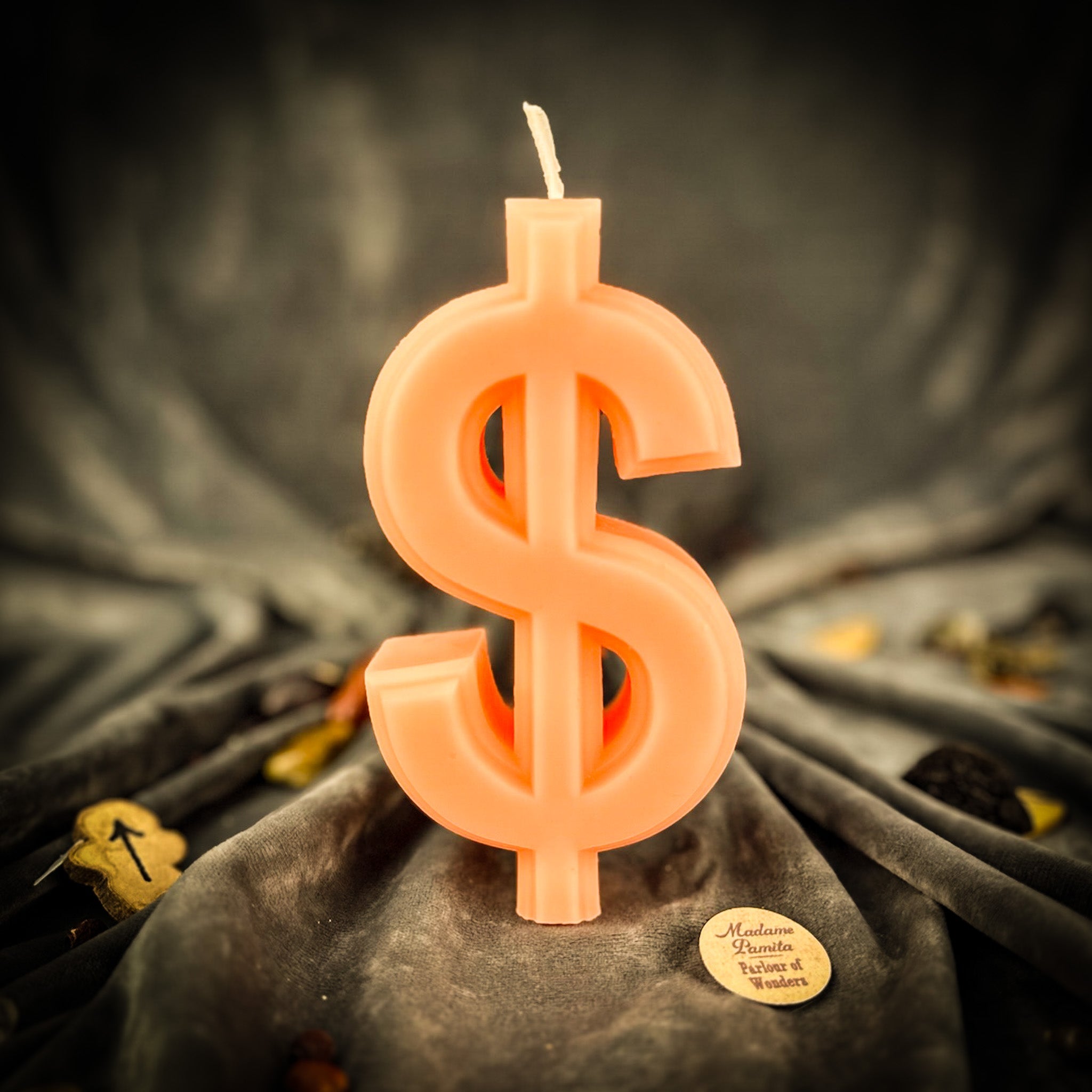 Dollar Sign Candle Spell Kit - Wealth & Luxury Magic | Candle Spell Kit | Wiccan Center
