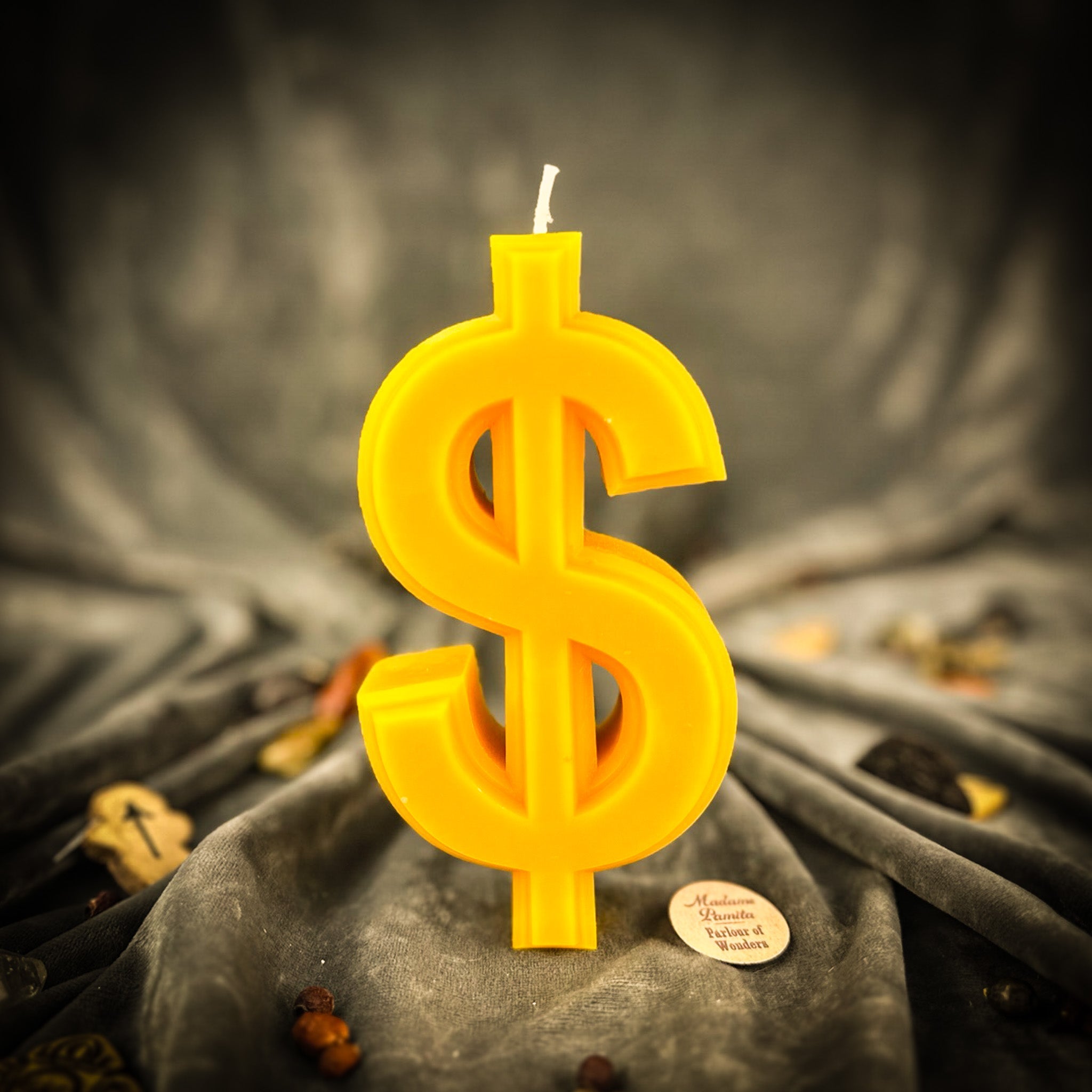 Dollar Sign Candle Spell Kit - Wealth & Luxury Magic | Candle Spell Kit | Wiccan Center