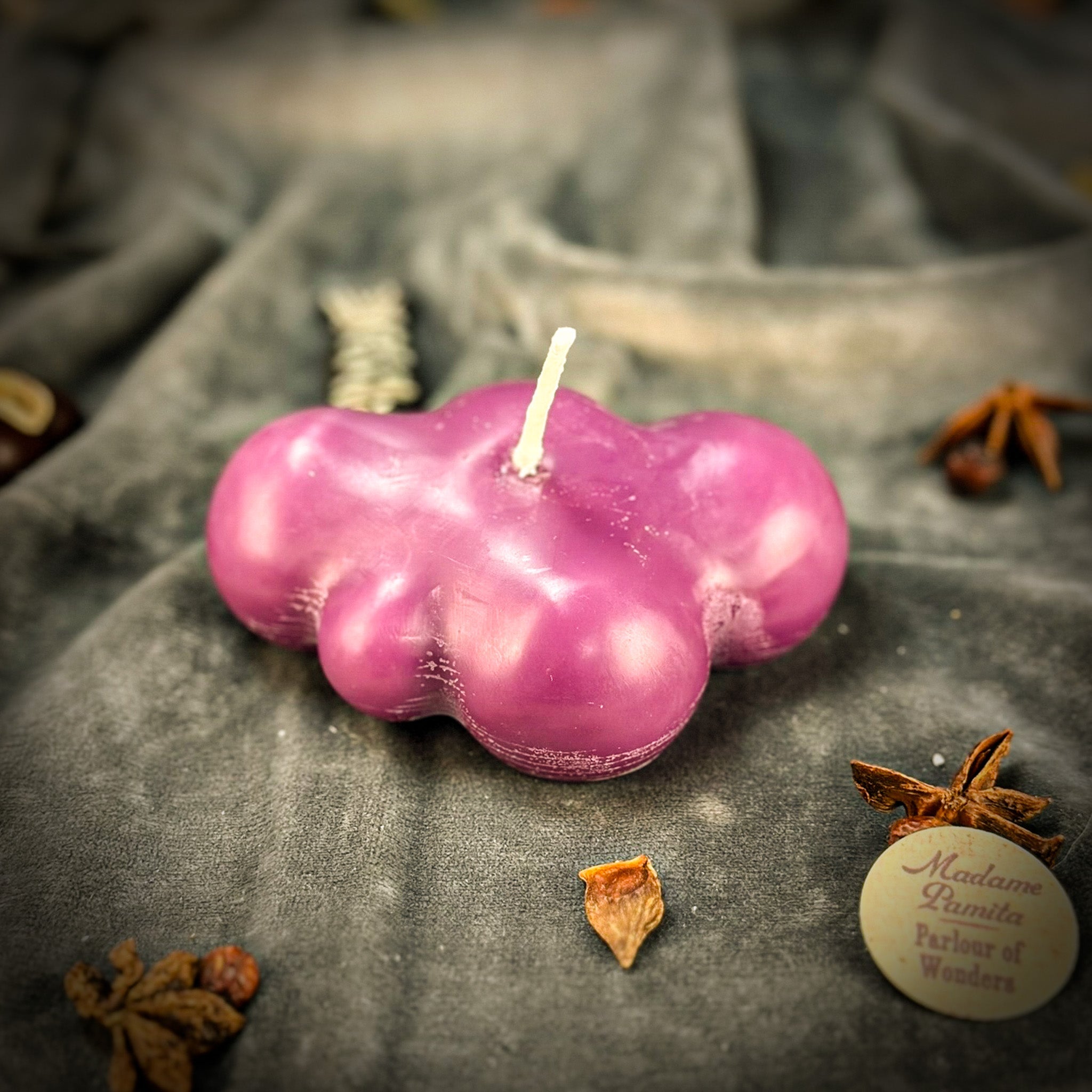 Dreamy Cloud Candle Spell Kit - Dreamwork & Relaxation Magic | Candle Spell Kit | Wiccan Center