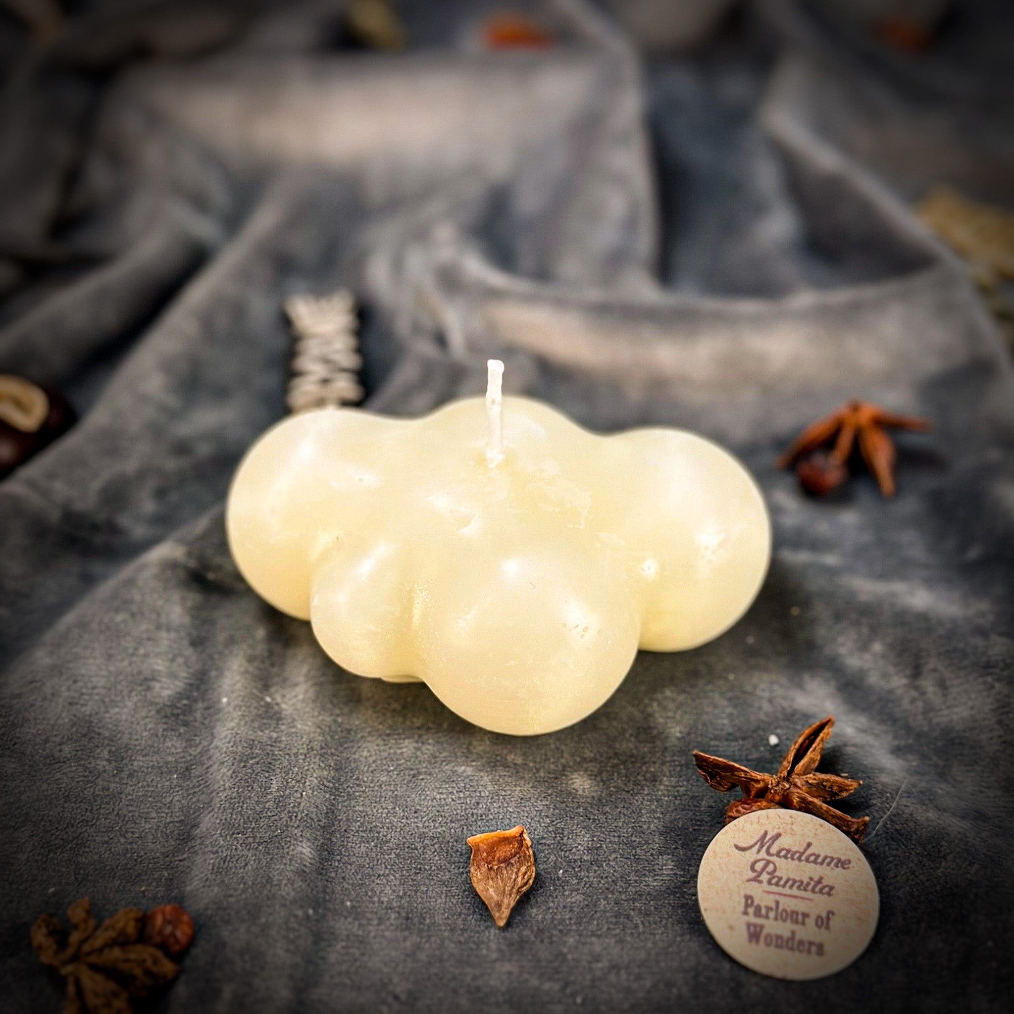 Dreamy Cloud Candle Spell Kit - Dreamwork & Relaxation Magic | Candle Spell Kit | Wiccan Center