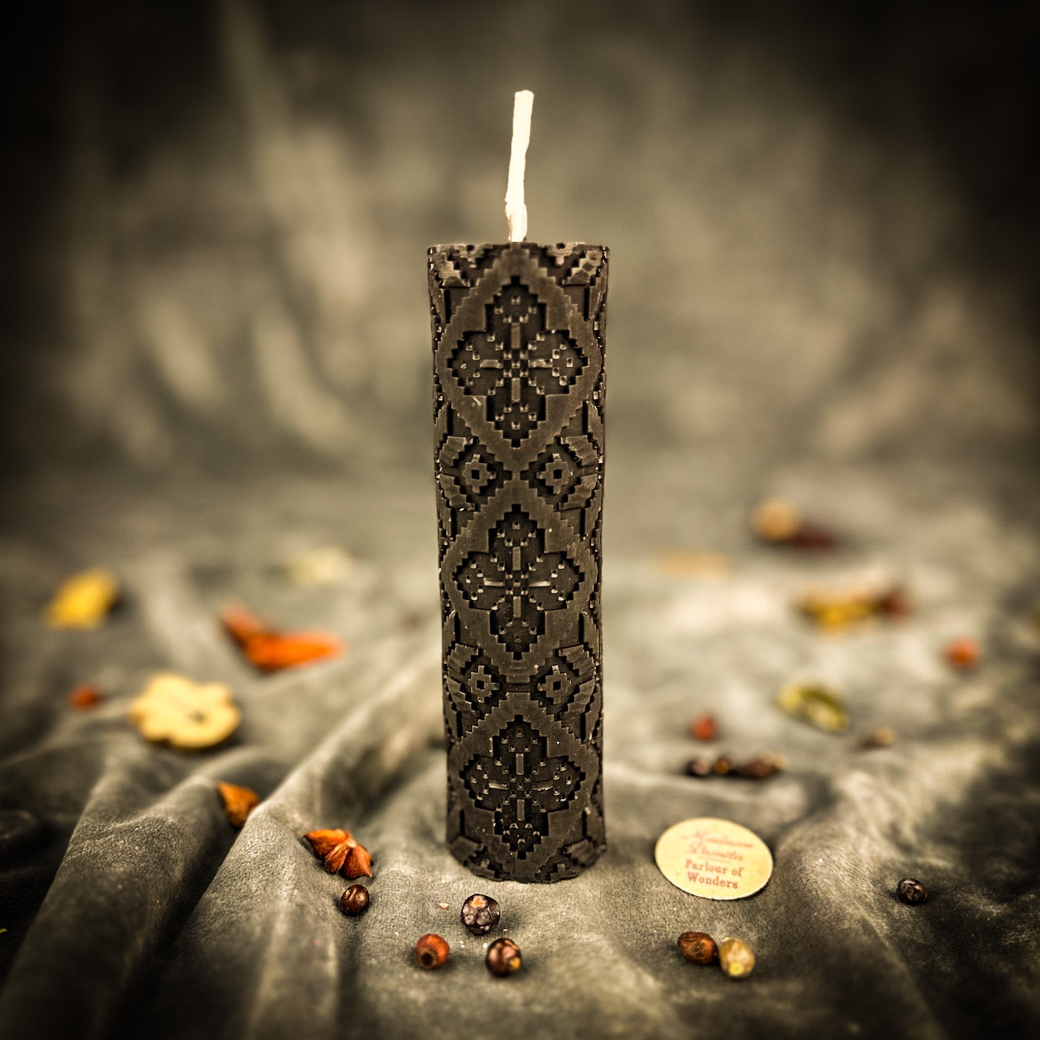 Khrest Cross of Protection and Plenty Pillar Candle Spell Kit - Sacred Balance & Abundance Magic | Candle Spell Kit | Wiccan Center