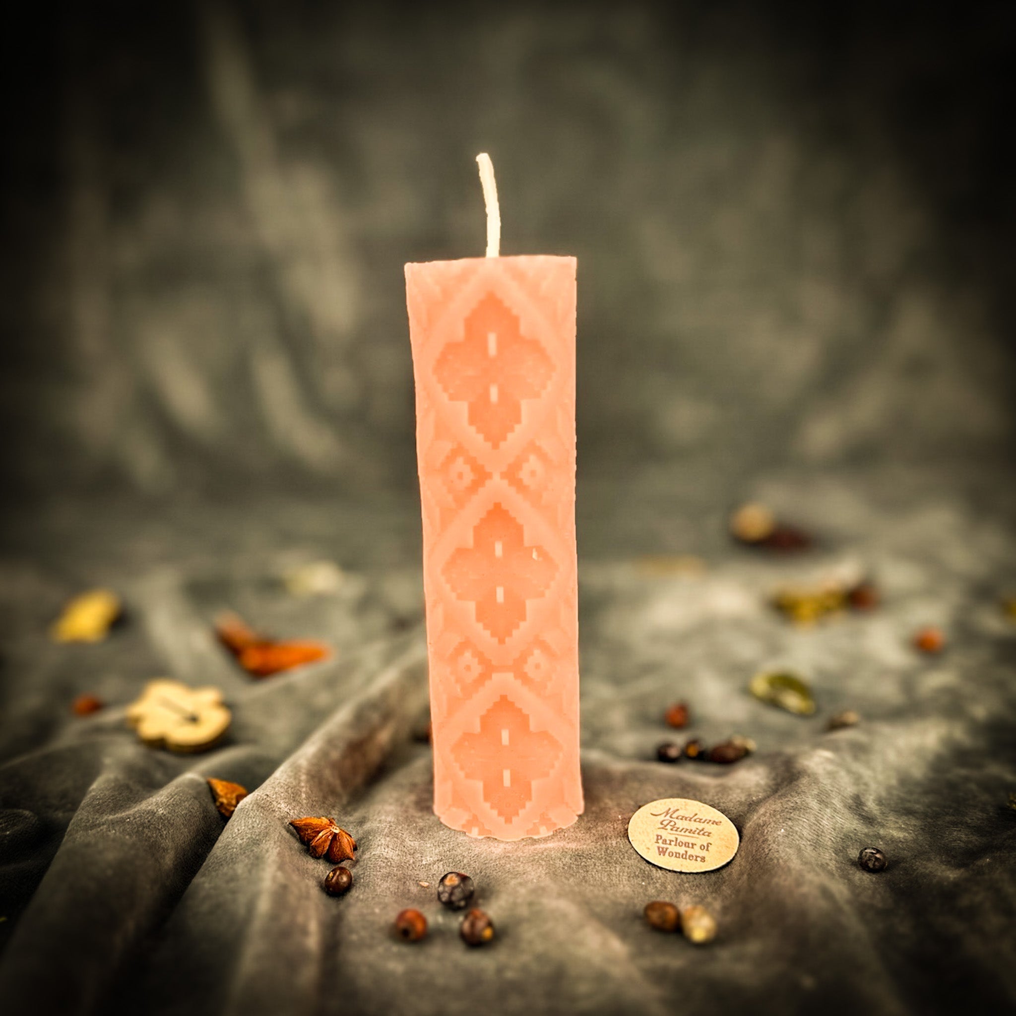 Khrest Cross of Protection and Plenty Pillar Candle Spell Kit - Sacred Balance & Abundance Magic | Candle Spell Kit | Wiccan Center