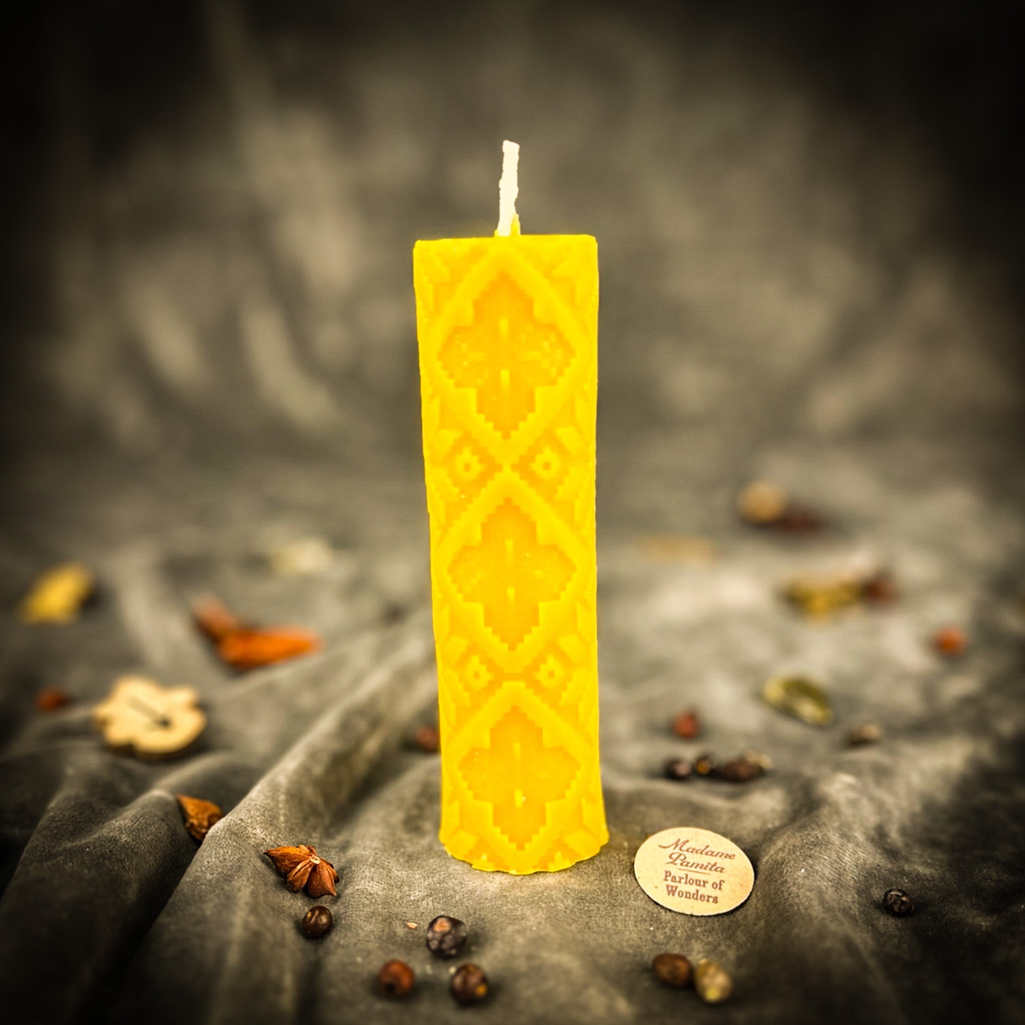 Khrest Cross of Protection and Plenty Pillar Candle Spell Kit - Sacred Balance & Abundance Magic | Candle Spell Kit | Wiccan Center