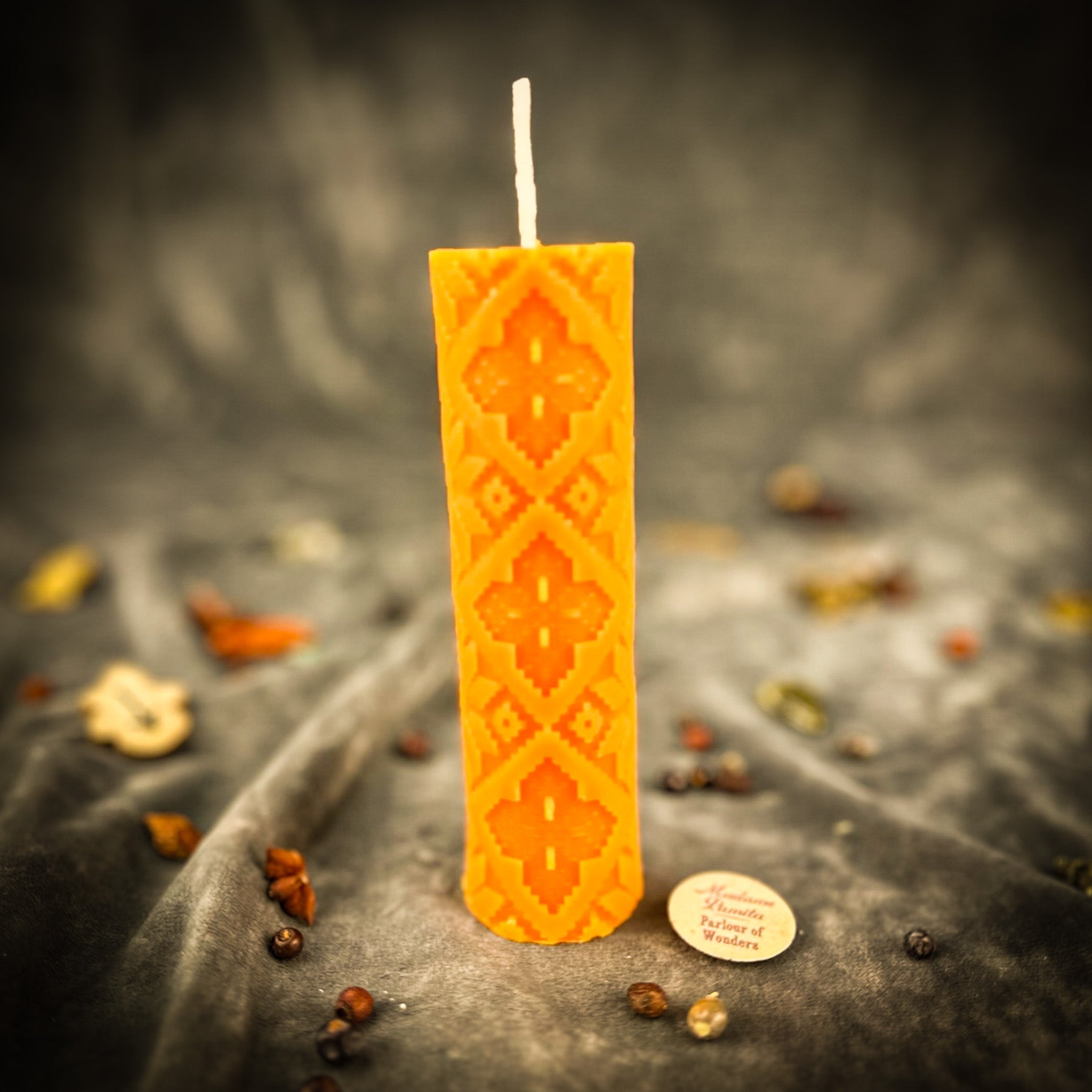 Khrest Cross of Protection and Plenty Pillar Candle Spell Kit - Sacred Balance & Abundance Magic | Candle Spell Kit | Wiccan Center