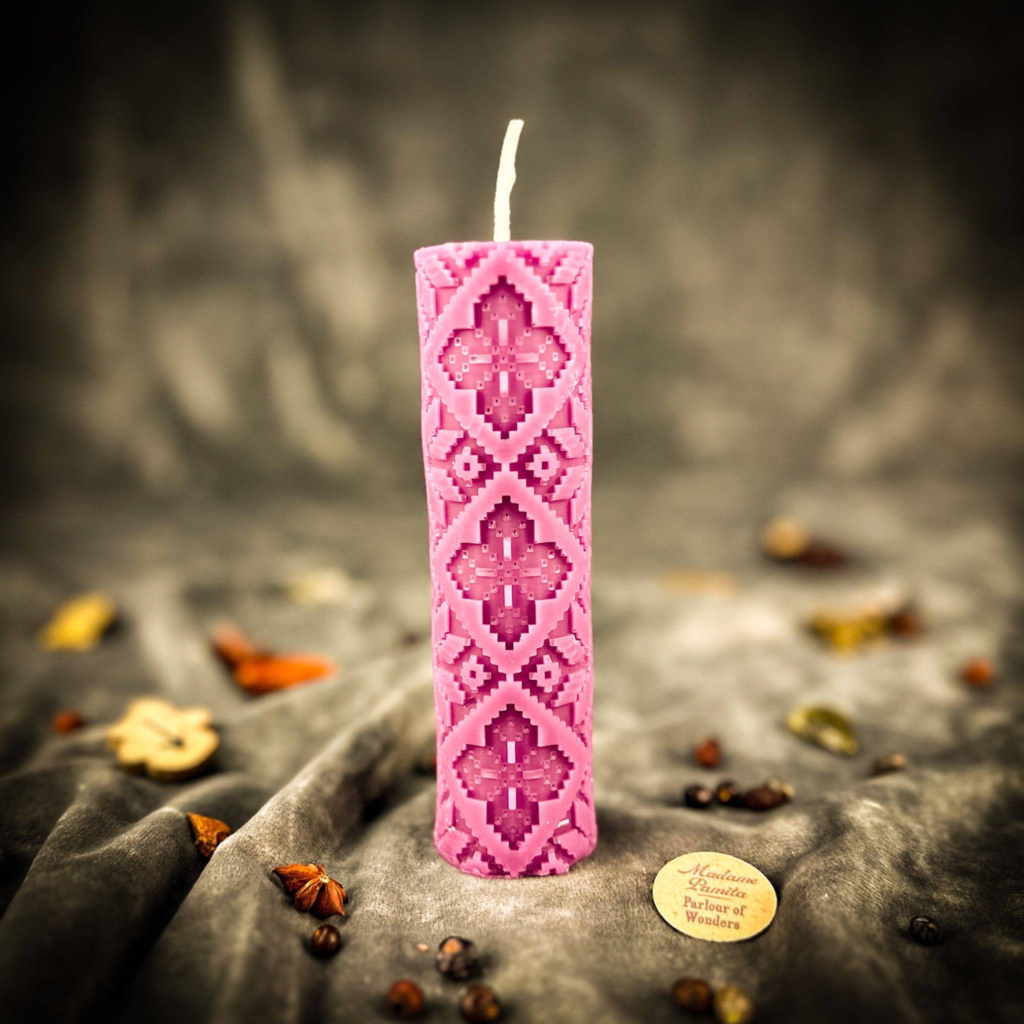 Khrest Cross of Protection and Plenty Pillar Candle Spell Kit - Sacred Balance & Abundance Magic | Candle Spell Kit | Wiccan Center