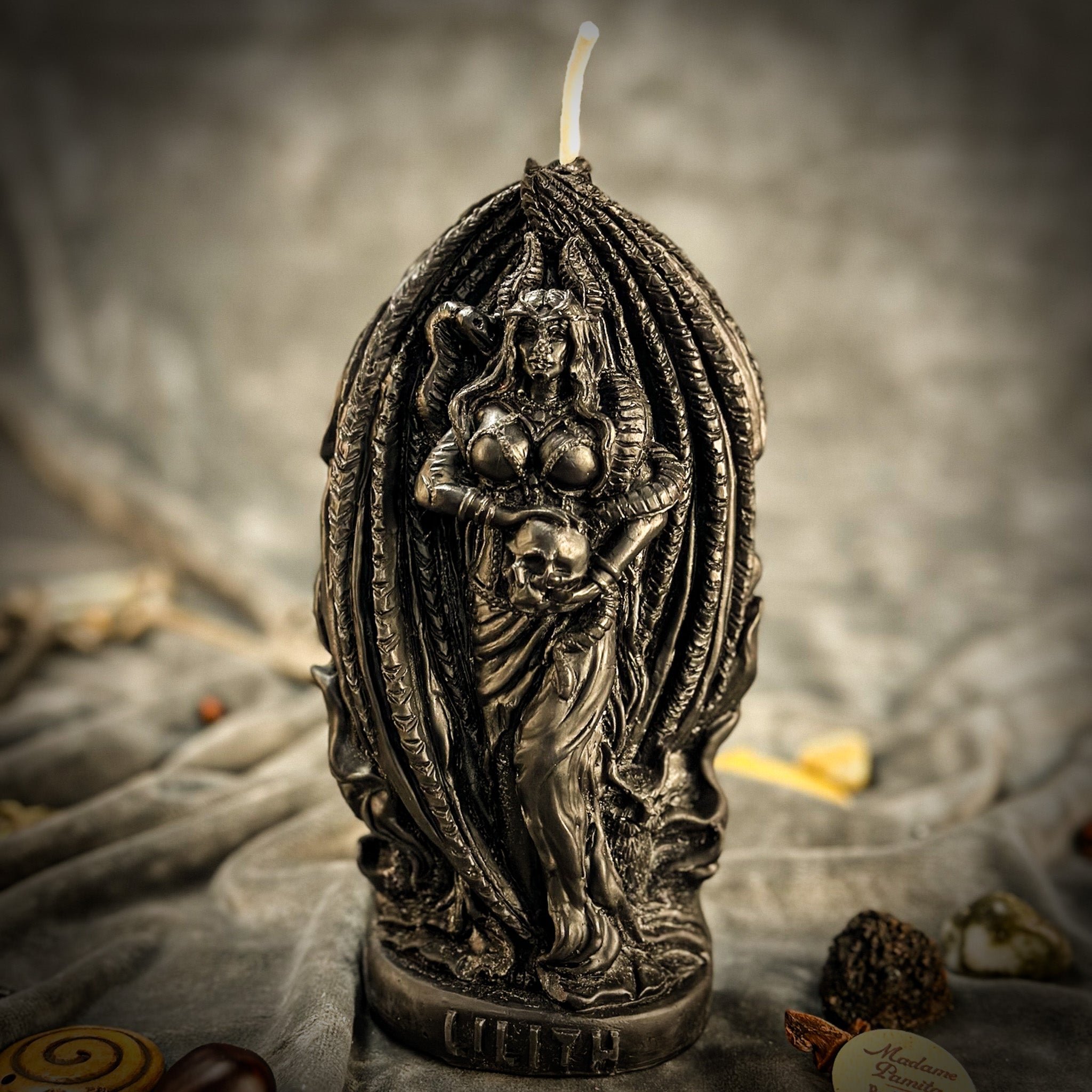 Lilith Feminine Empowerment Candle Spell Kit - Independence & Goddess Magic | Candle Spell Kit | Wiccan Center