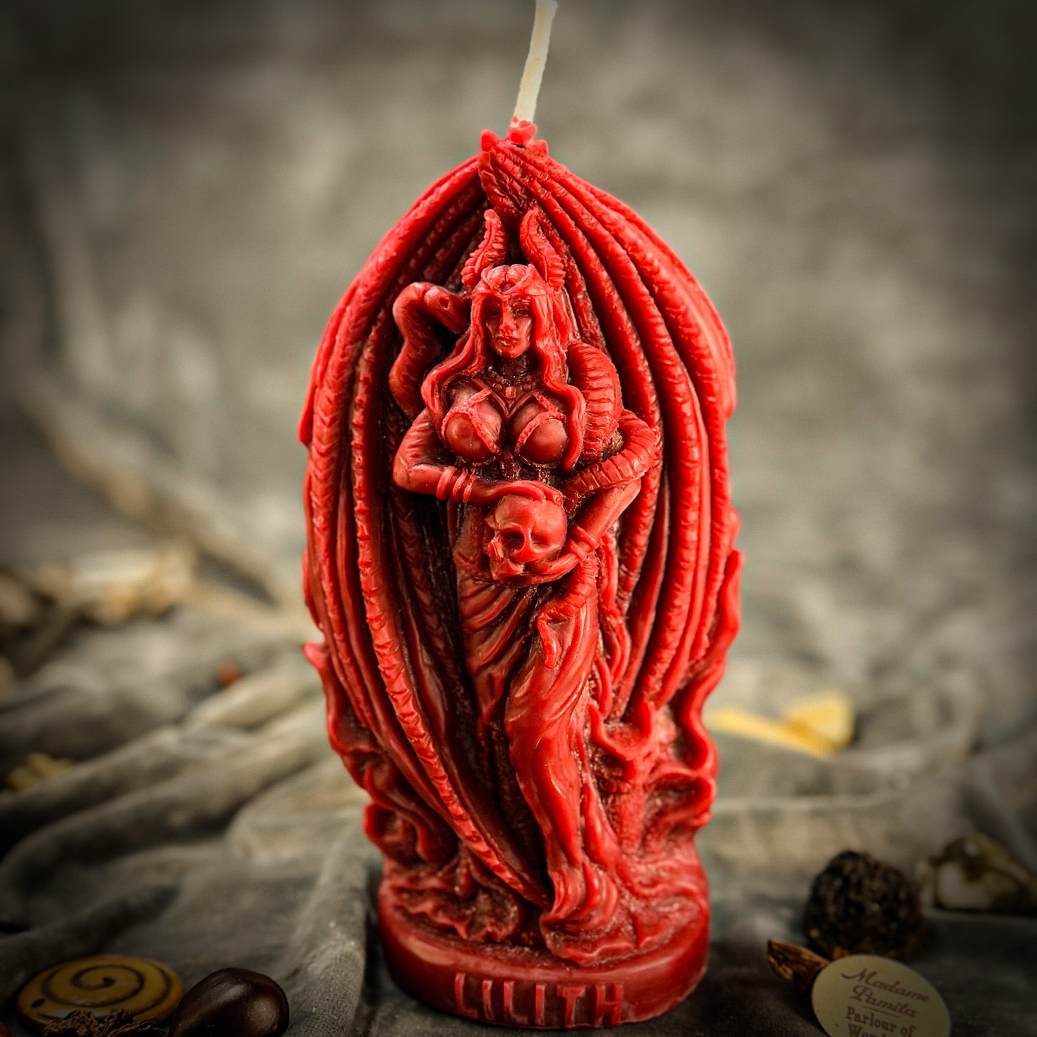 Lilith Feminine Empowerment Candle Spell Kit - Independence & Goddess Magic | Candle Spell Kit | Wiccan Center