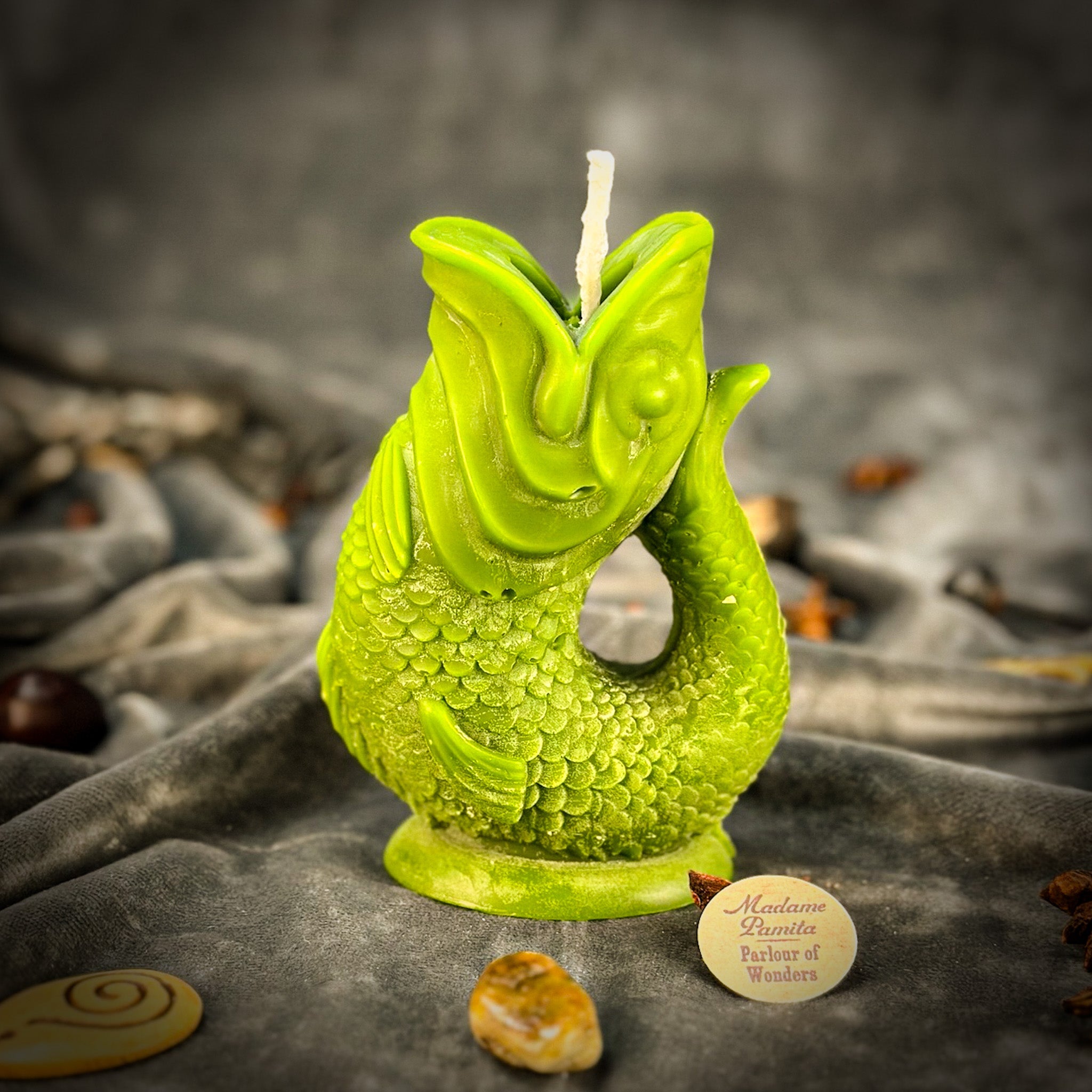 Magic Fish Wishing Candle Spell Kit - Manifestation & Dream Magic | Candle Spell Kit | Wiccan Center