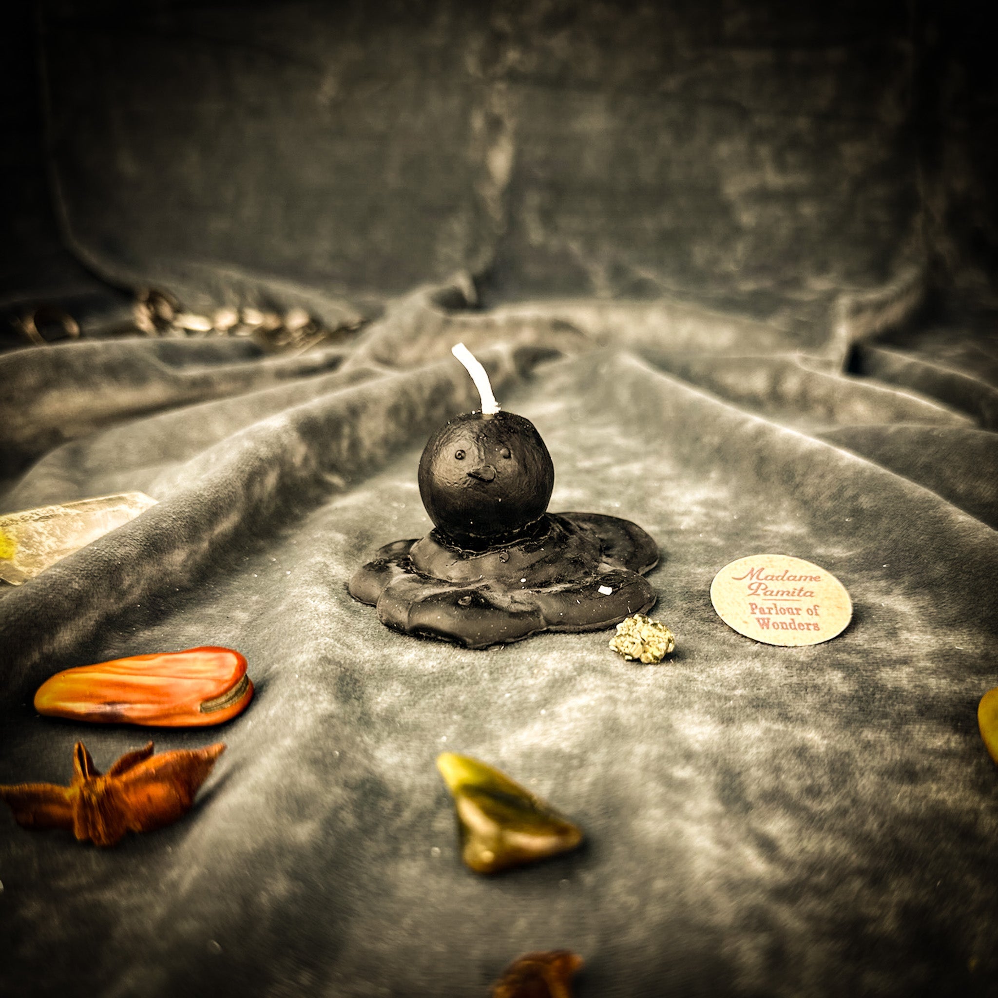 Melting Snowman Cleansing Candle Spell Kit - Release & Transformation Magic | Candle Spell Kit | Wiccan Center